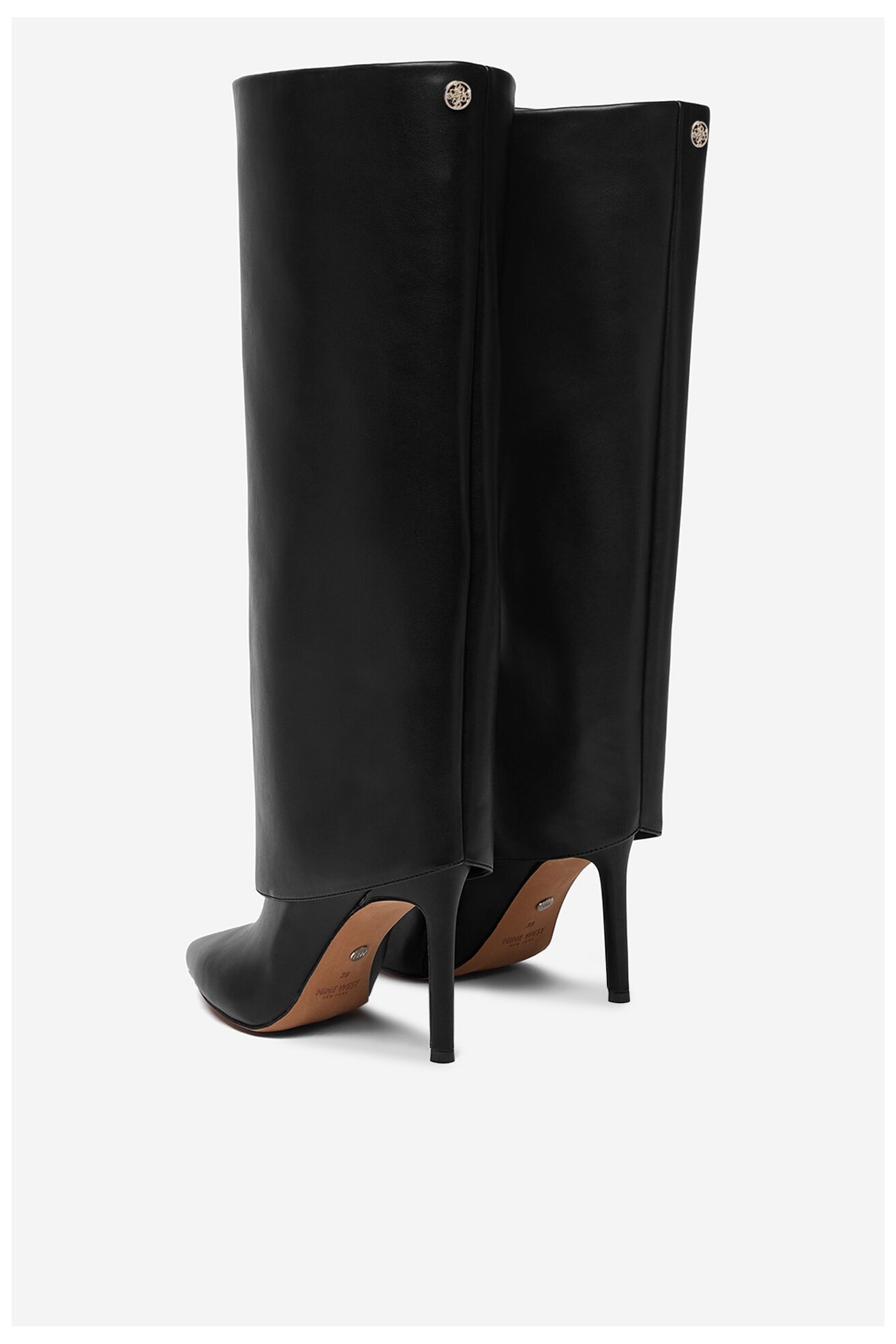 Kozaki NINE WEST CEO-SAIDA-01 Czarny