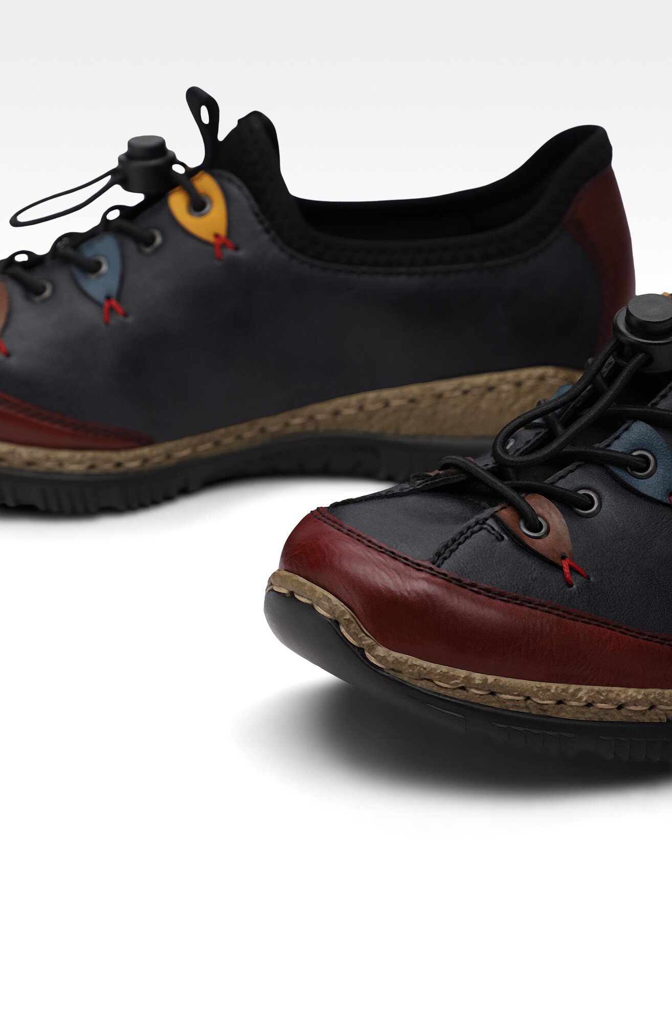 Półbuty Rieker N3271-35 Granatowy