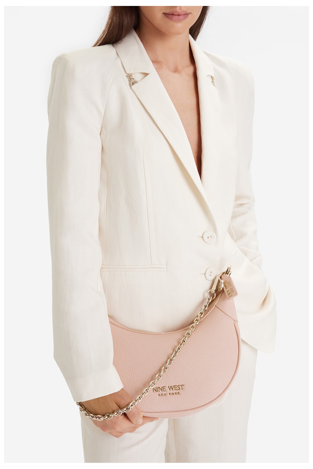 Kézitáska NINE WEST CEO-ZERNA-KY258 RÓZSASZÍN