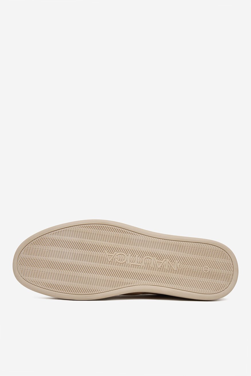 
                NAUTICA - Sneakersy skórzane - 5906751850954