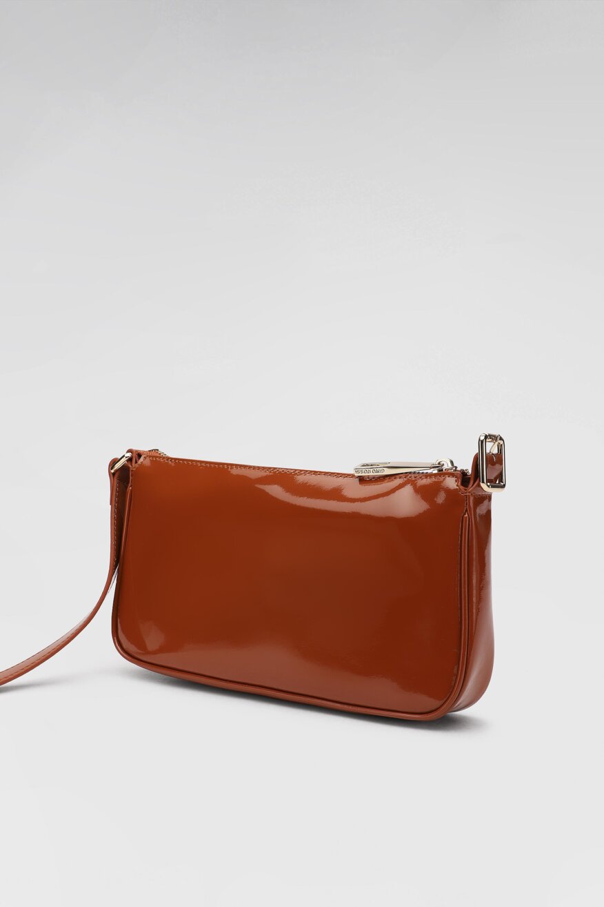 
                Gino Rossi - Torebka skórzana brązowa - 5903698361338