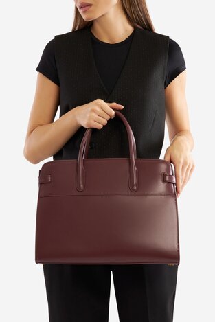 Сумка З Ремінцем Gino Rossi AW02 ТЕМНО-КОРИЧНЕВИЙ