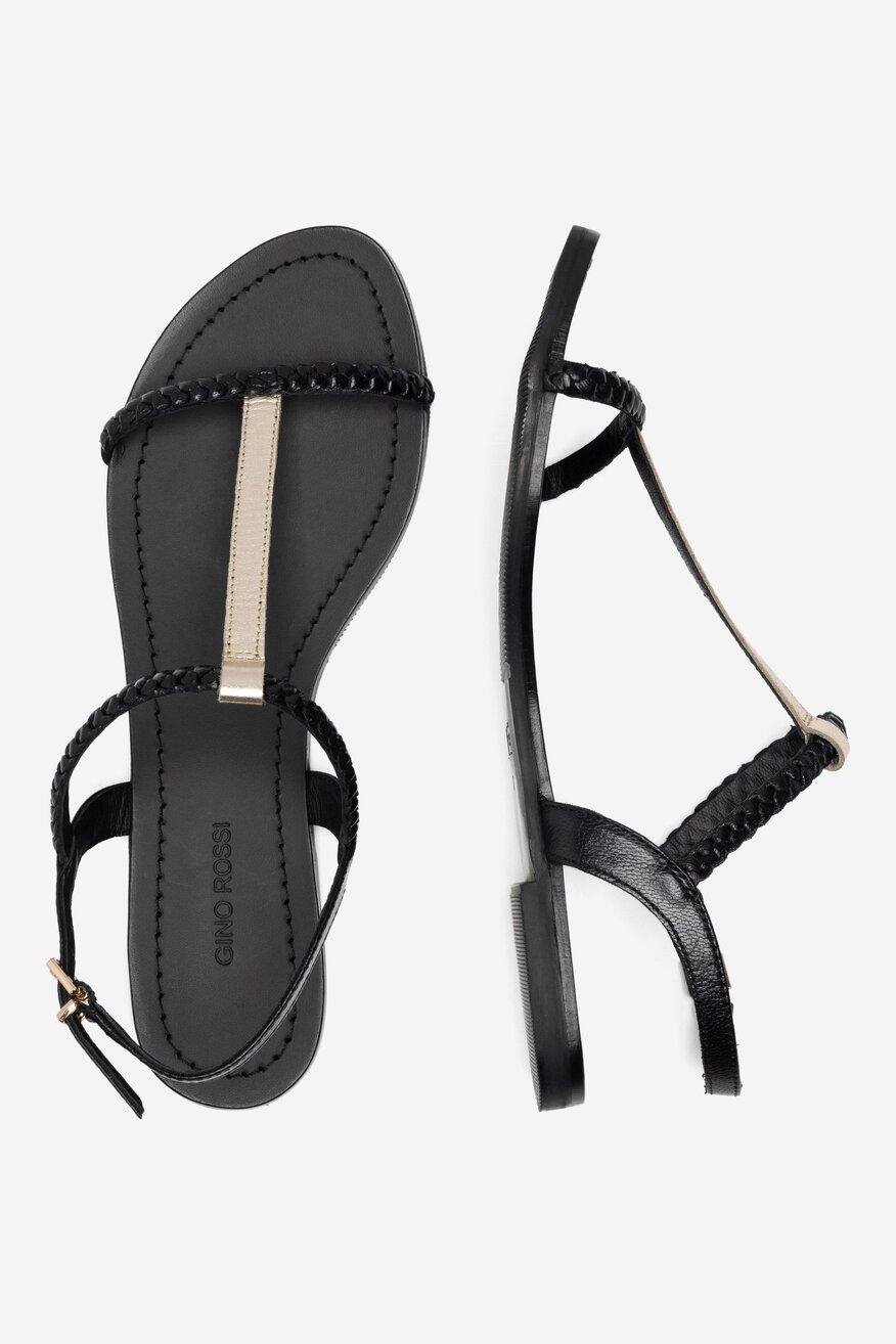 
                Сандалі Gino Rossi ЧОРНИЙ - 5904862657516