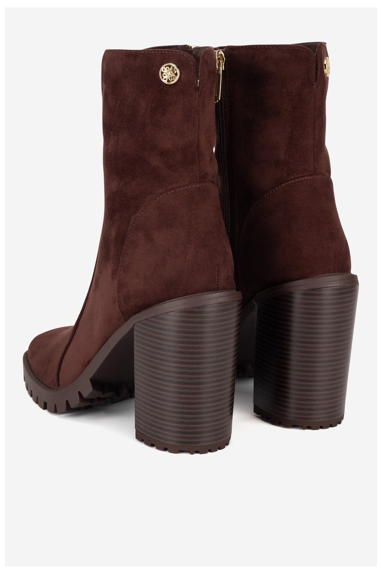 Bokacsizma NINE WEST WFA2947-1 SÖTÉTBARNA