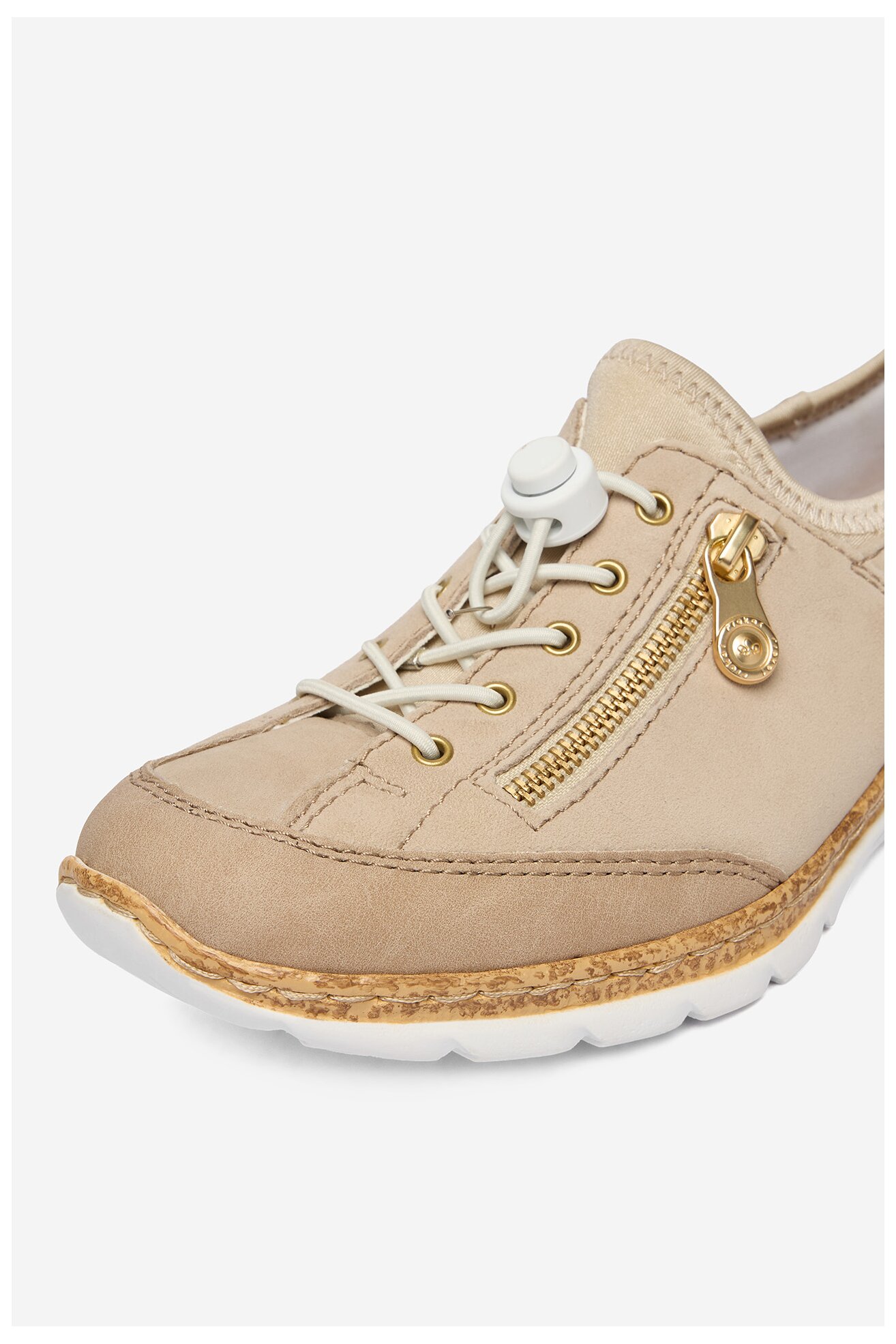 Półbuty Rieker CEO-N42F1-60 Beżowy