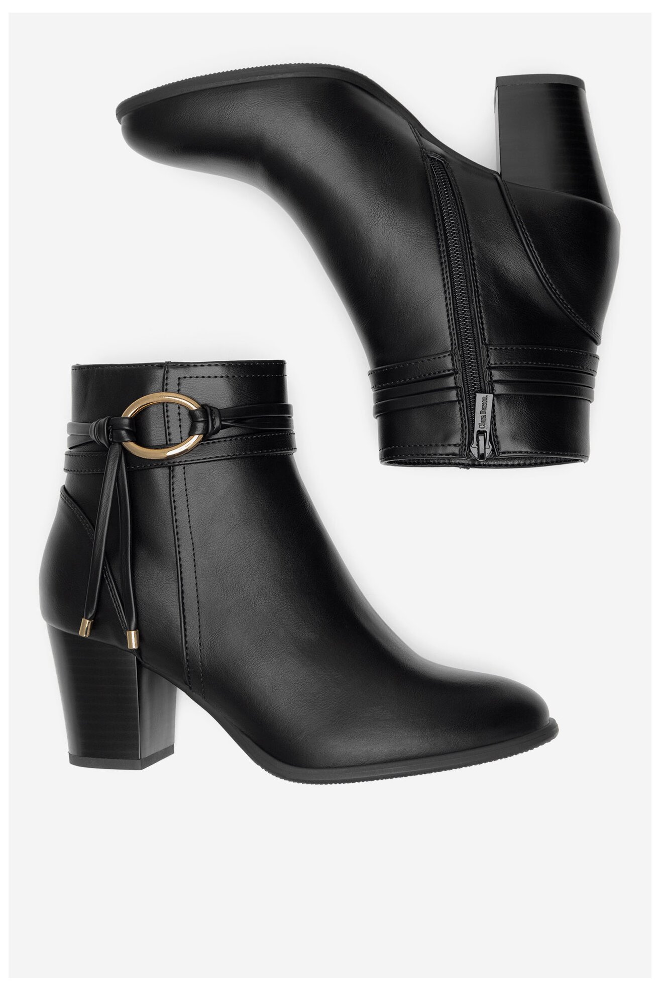 Kratke čizme Clara Barson CEO-WS6628-01 CRNA