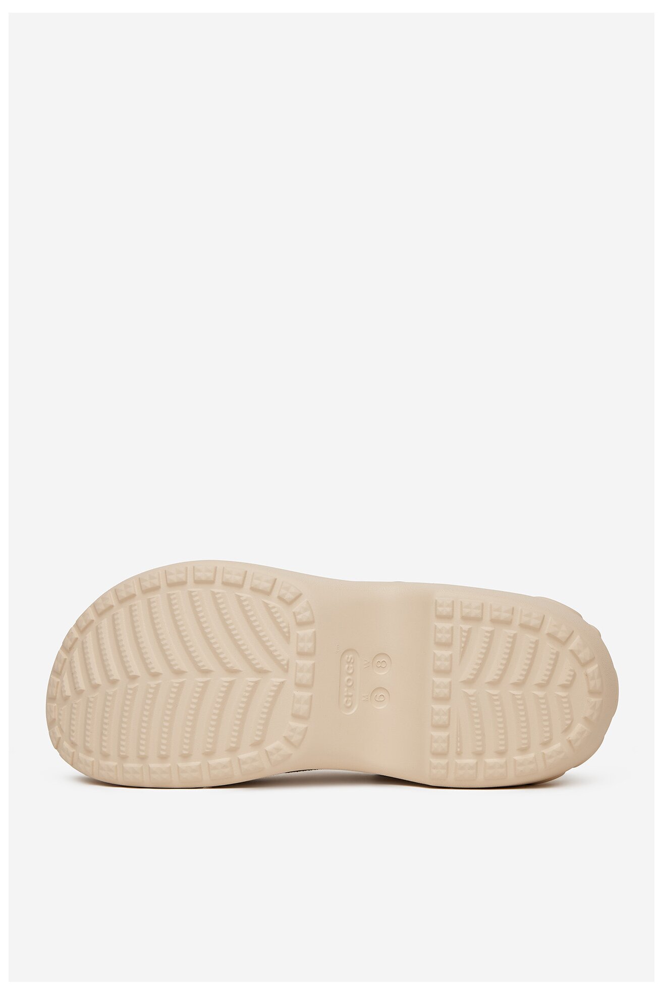 Klapki basenowe Crocs C-BELLA CLOG 210062-11S Beżowy