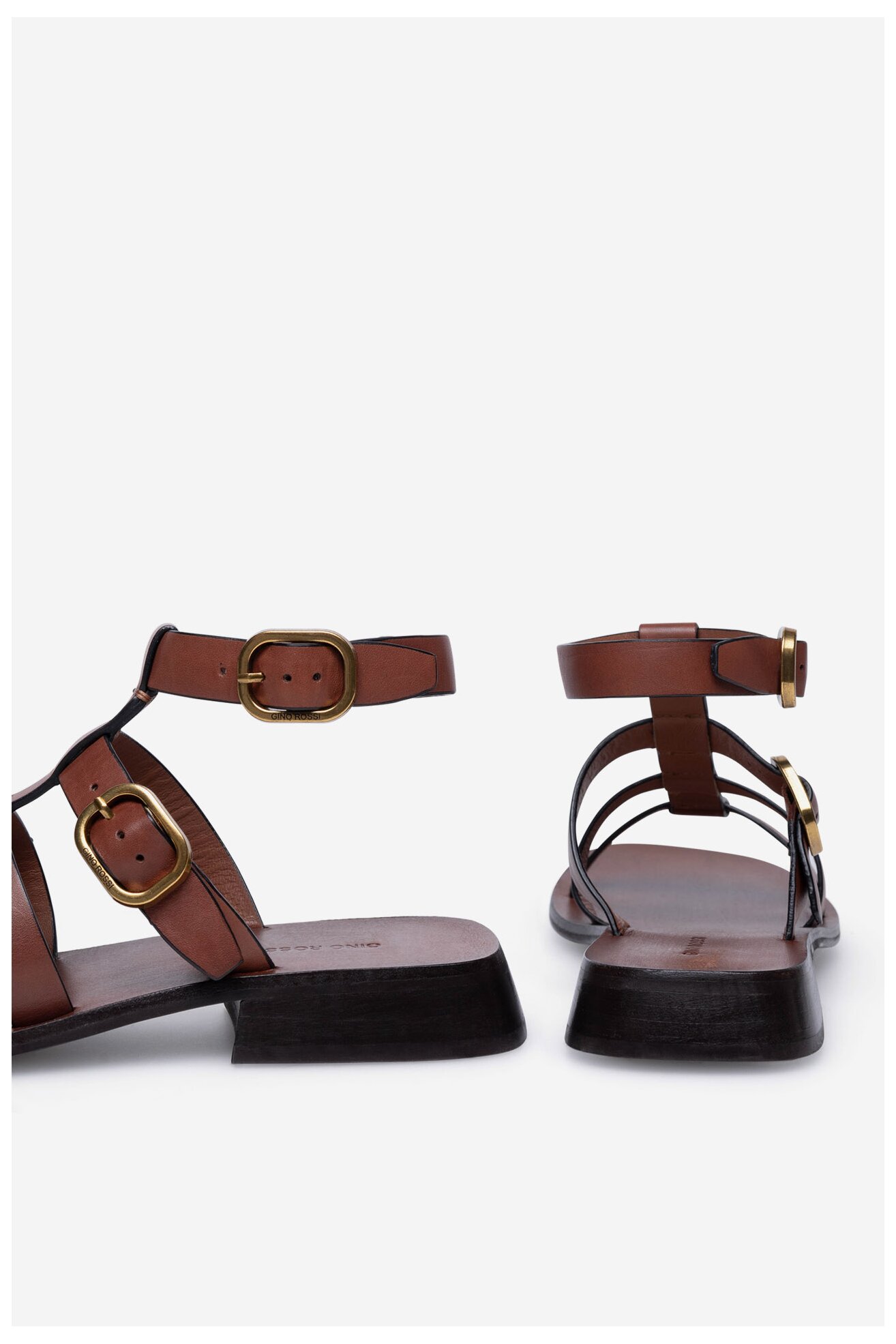 Sandały Gino Rossi LERICI-112790 Camel