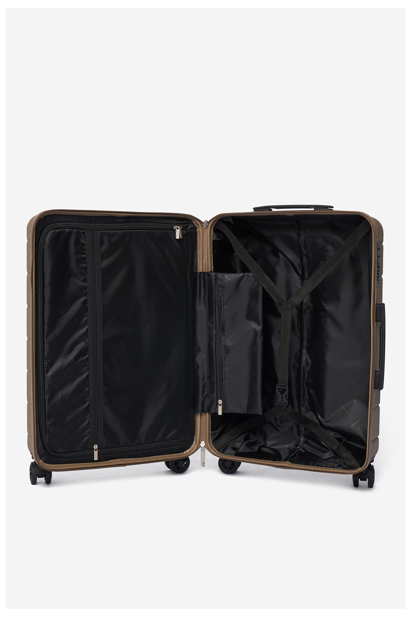 Walizka Gino Rossi CEO-GIN-M-004-BEIGE Beżowy