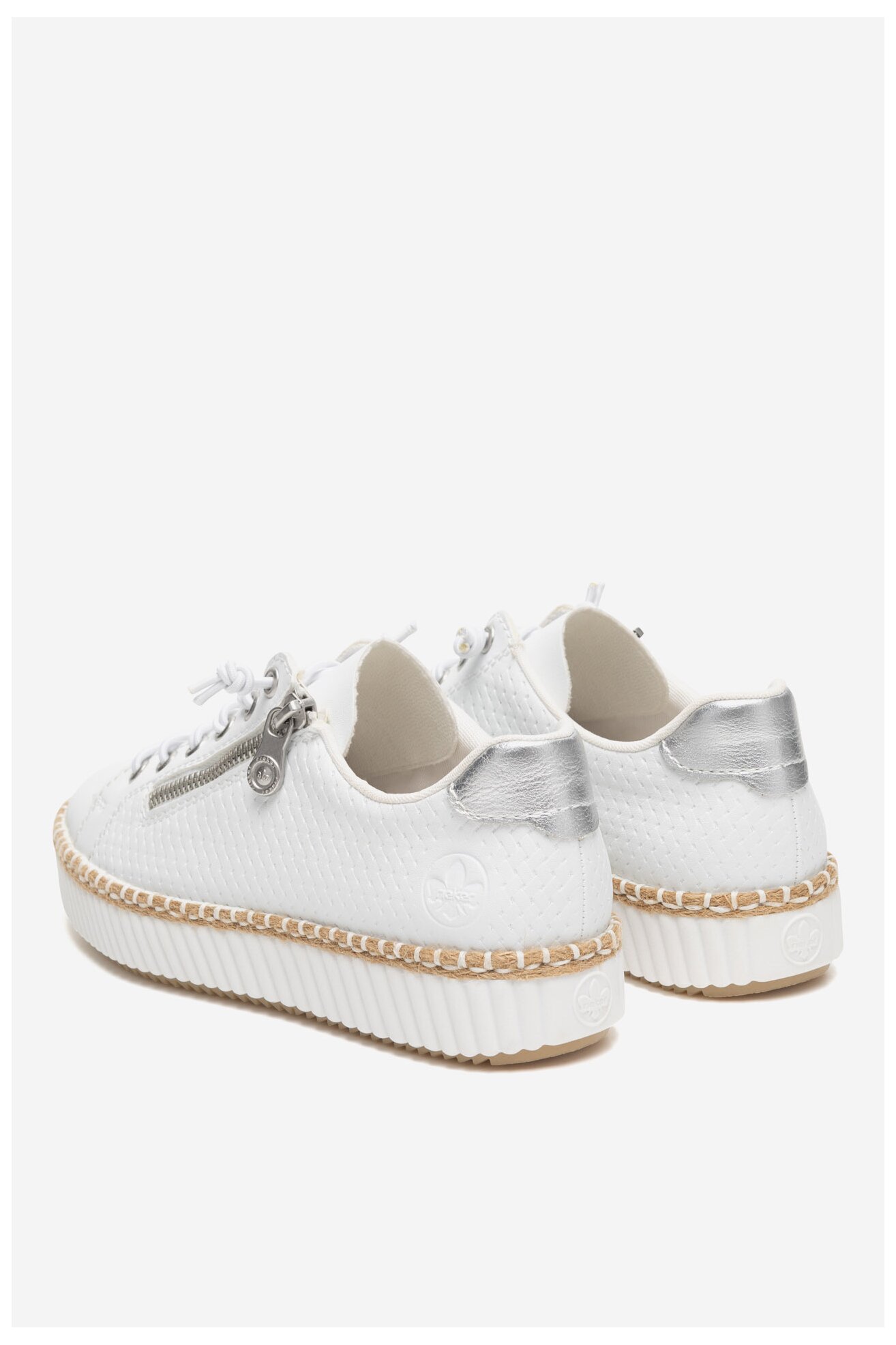 Tornacipő Rieker M2940-80 FEHÉR