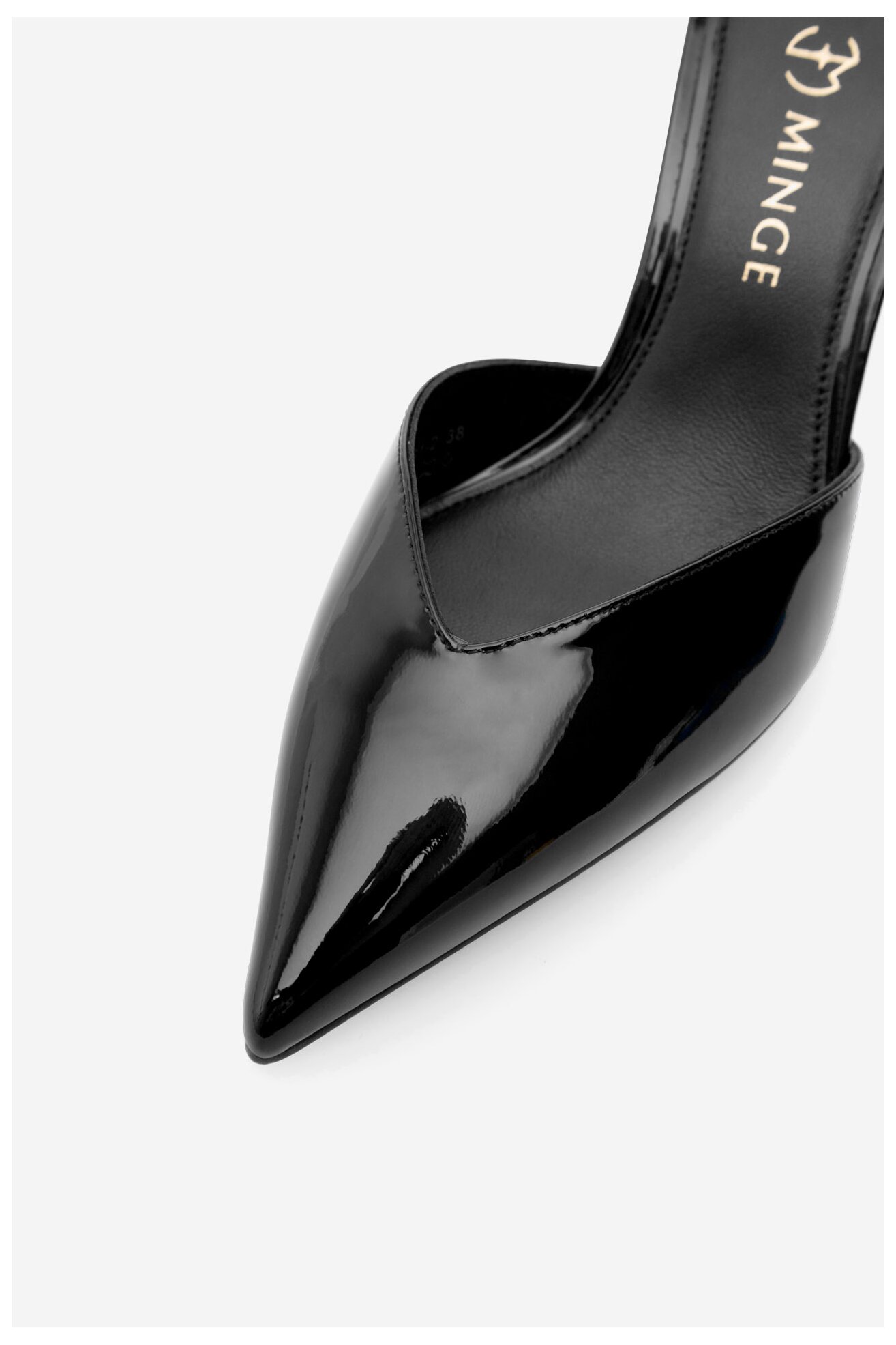 Pantofi cu toc EVA MINGE FLORENCIA-323-101-2 NEGRU