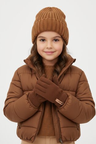 Dečije rukavice Beverly Hills Polo Club CEO-ACCCS-BHPC-03(3-PACK) BRAON