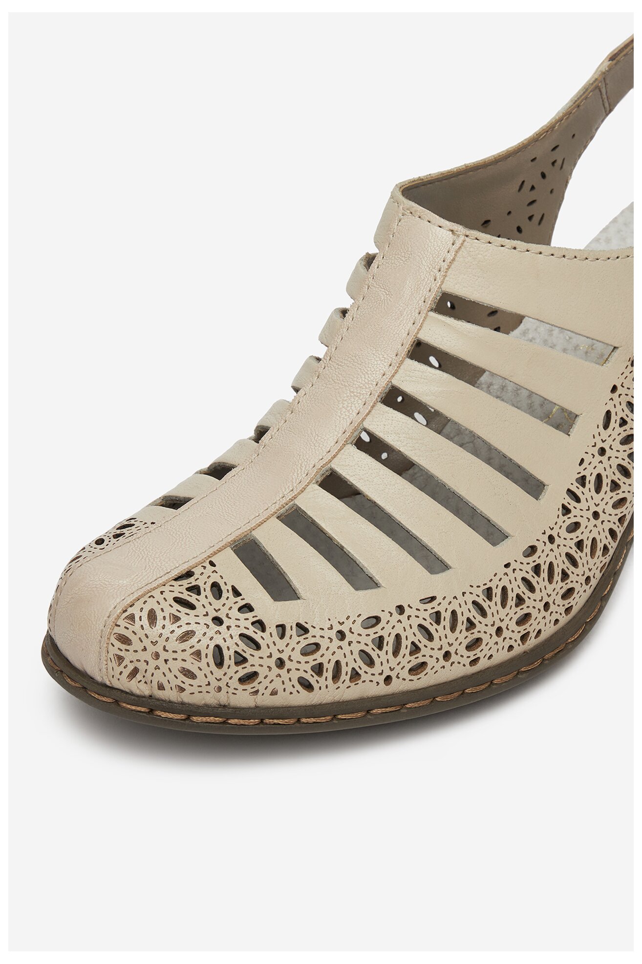 Sandały Rieker CEO-40959-60 Beżowy jasny