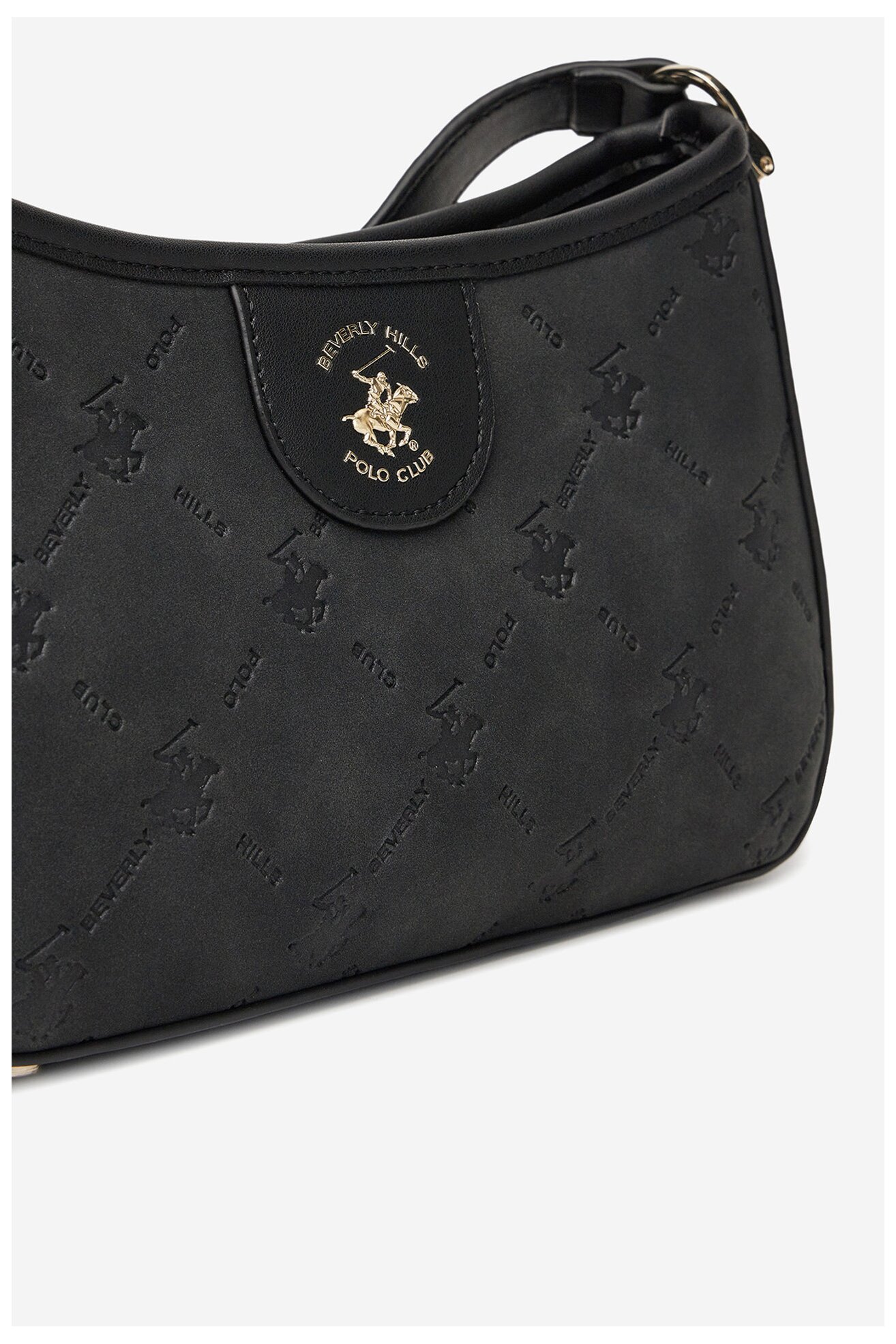 Torebka Beverly Hills Polo Club BHPC-L-001-07 Czarny