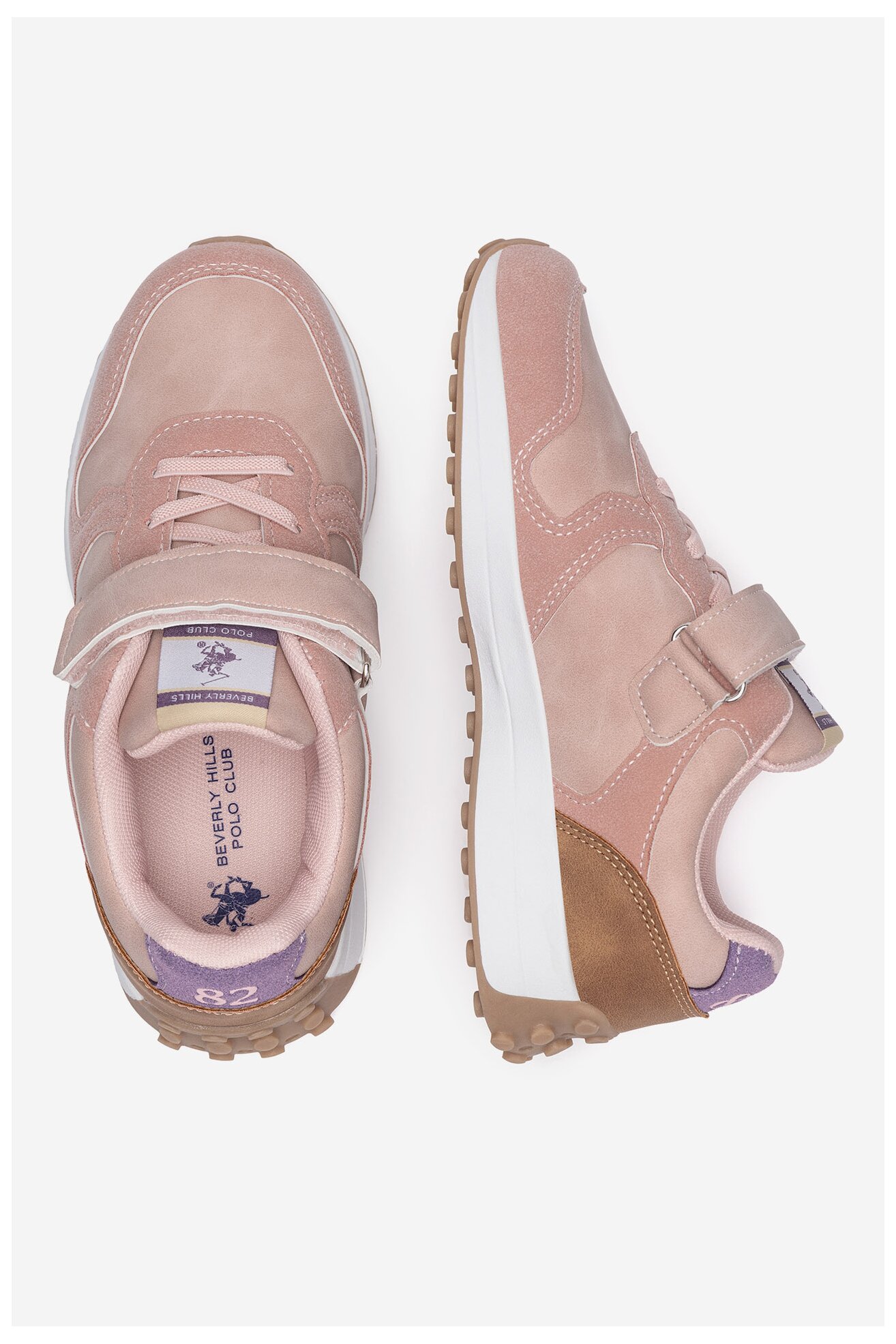 Sneakers Beverly Hills Polo Club CF2966-1(IV)DZ Różowy jasny