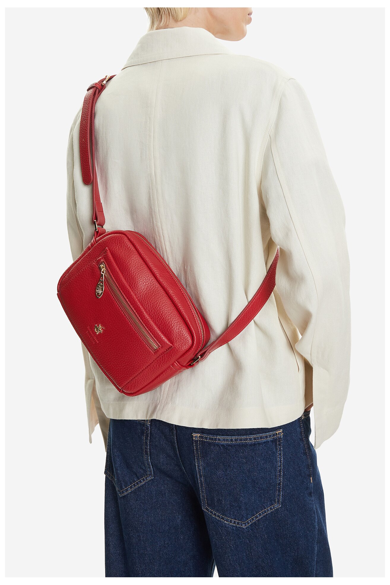 Сумка З Ремінцем Beverly Hills Polo Club CEO-BHPC-C-004-08 ЧЕРВОНИЙ