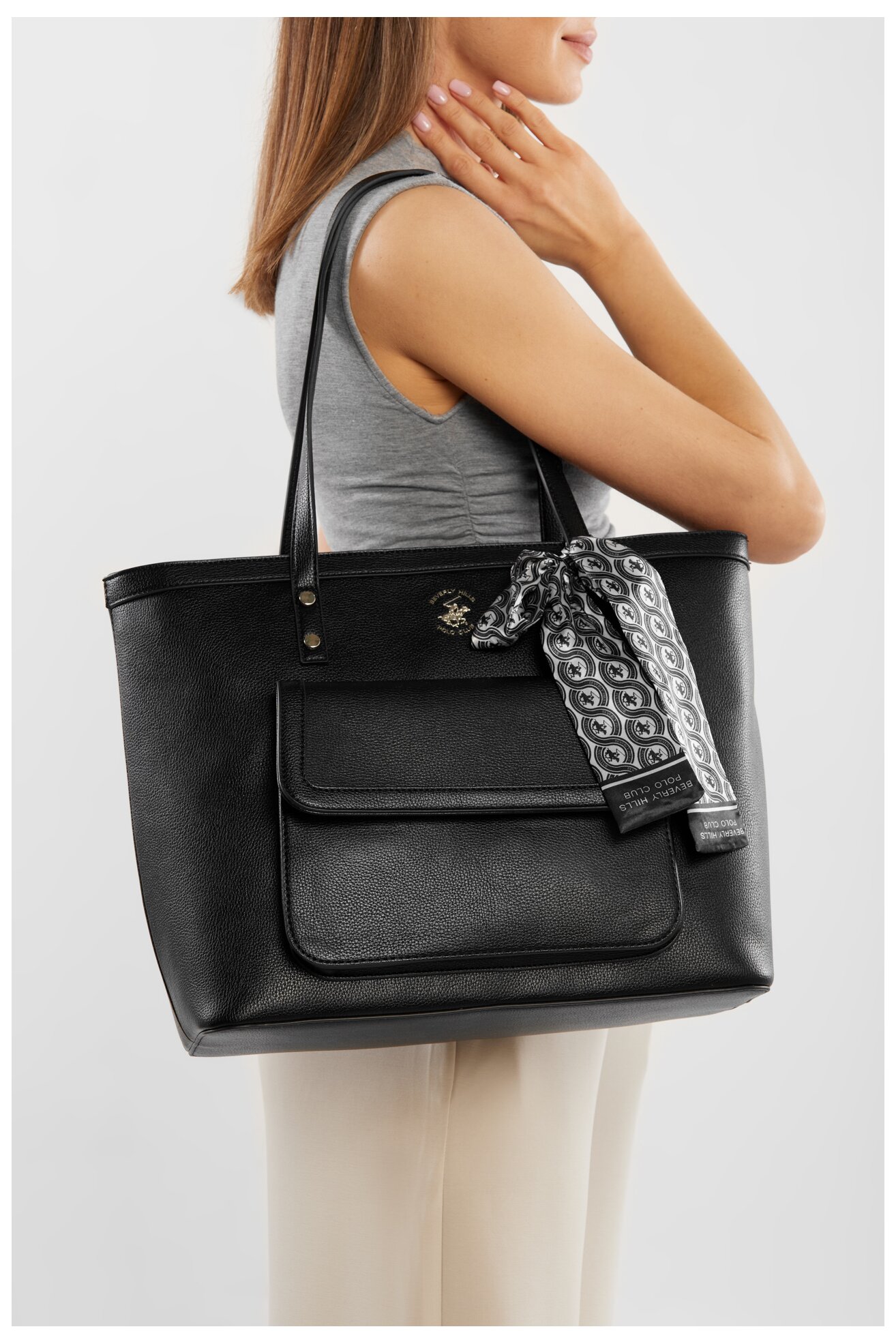 Torebka Beverly Hills Polo Club BHPC-W-005-CCC-05 Czarny