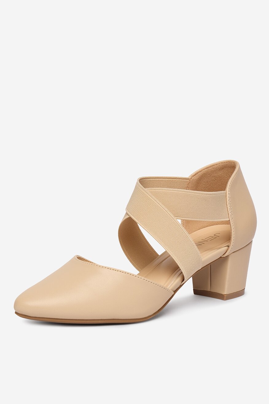 Елегантни обувки Jenny БЕЖОВ - 5906751712955