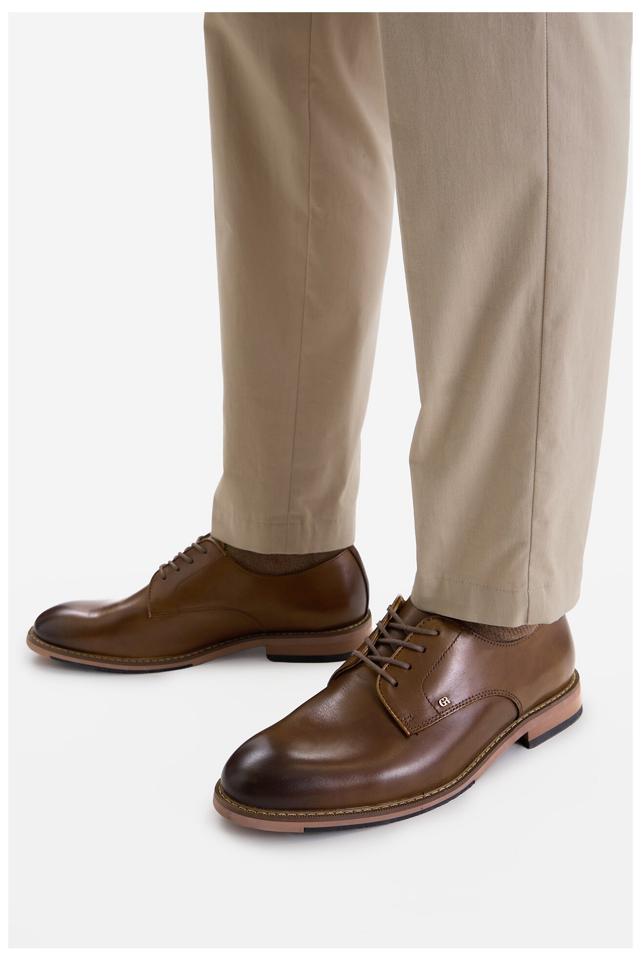 Półbuty Gino Rossi CEO-DANTE2-01 125AM Brązowy