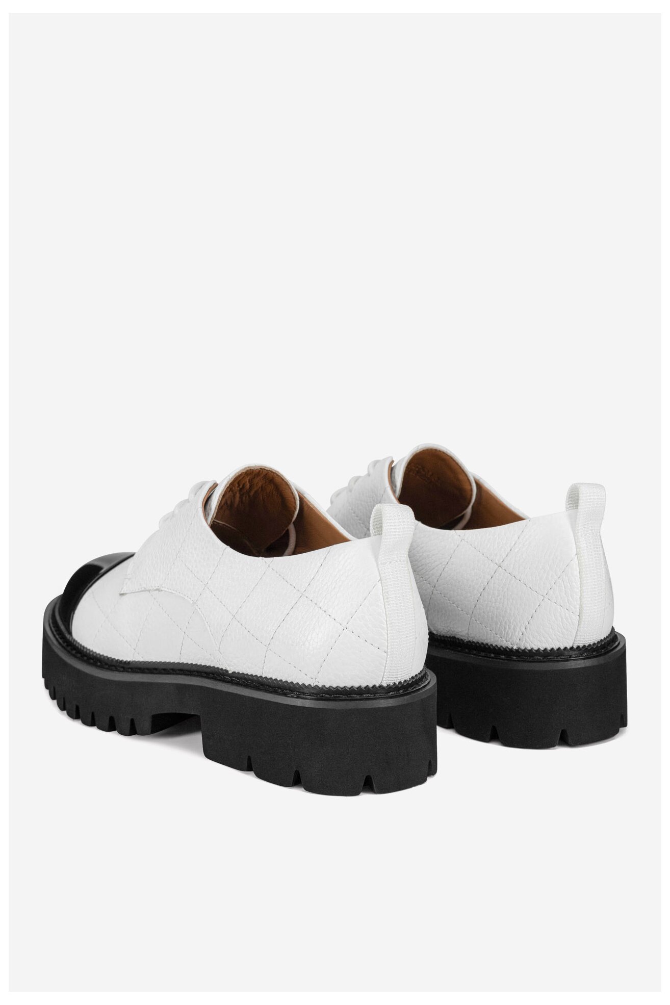 Półbuty Badura JIAO-V1767-23 Biały