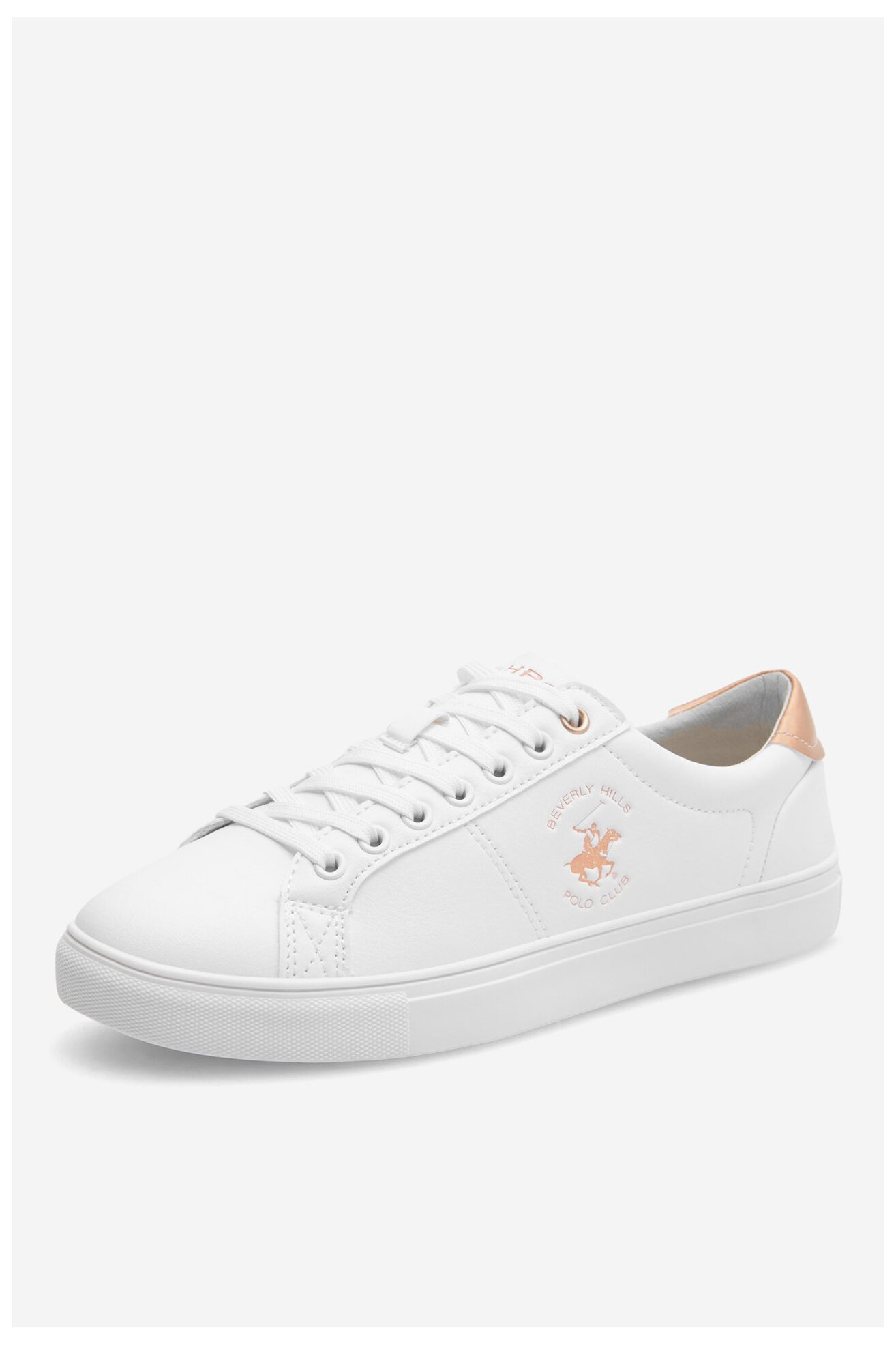 Pantofi pânză Beverly Hills Polo Club W-VSS24013 ALB