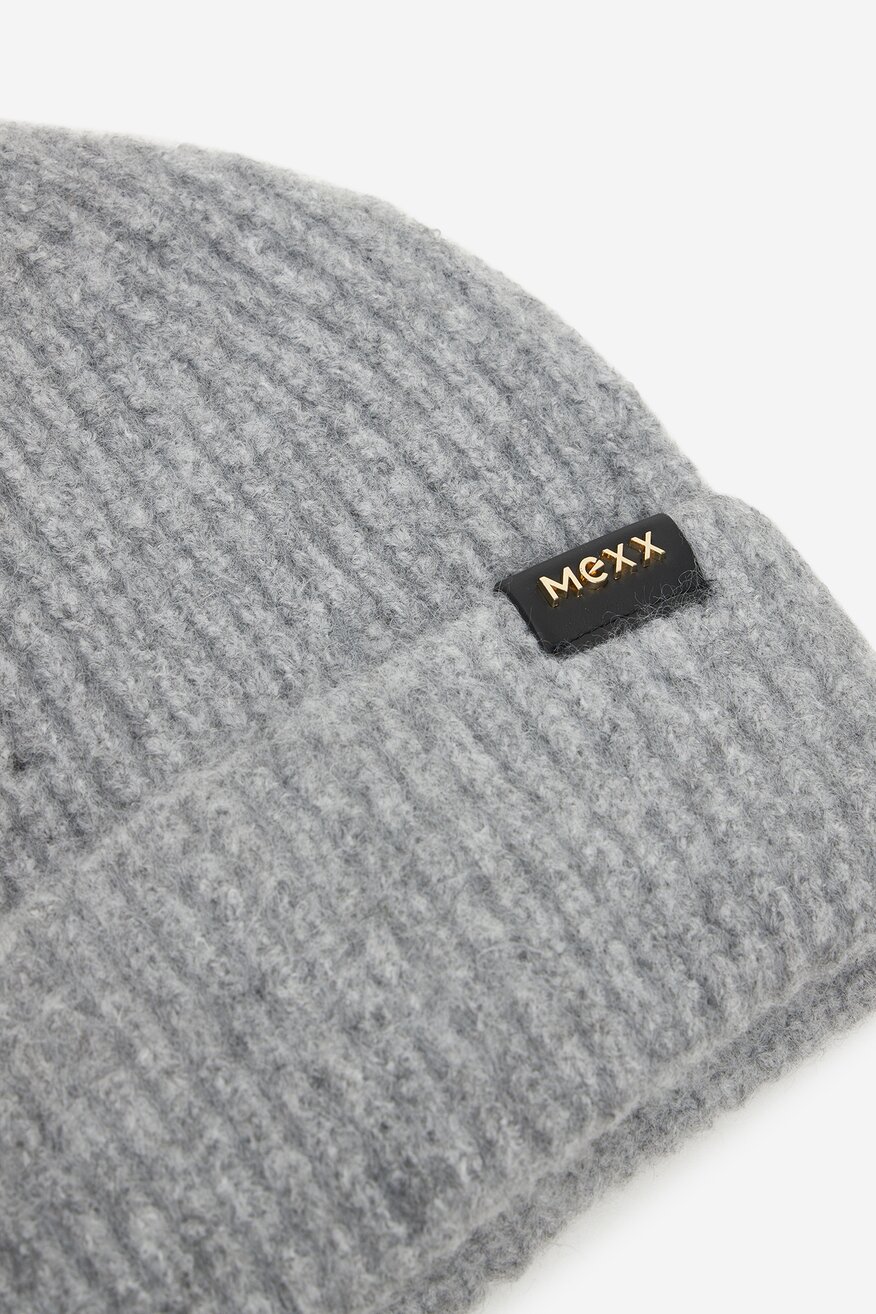 Női sapka Mexx CEO-MEXX-W3-001-AW25 SZÜRKE - 5906751405178