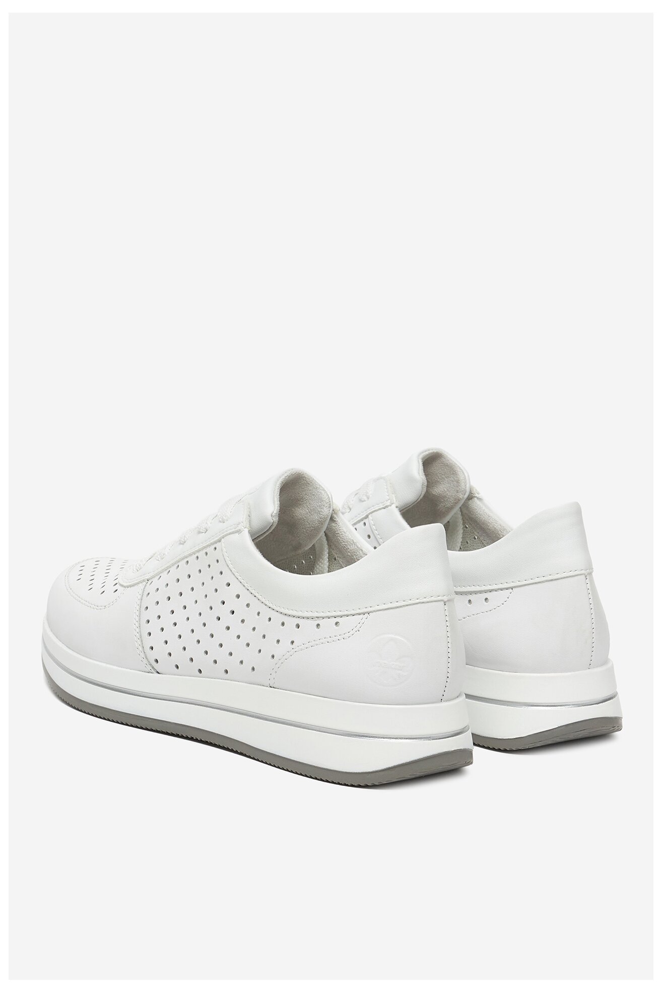 Sneakers Rieker N4515-80 Biały