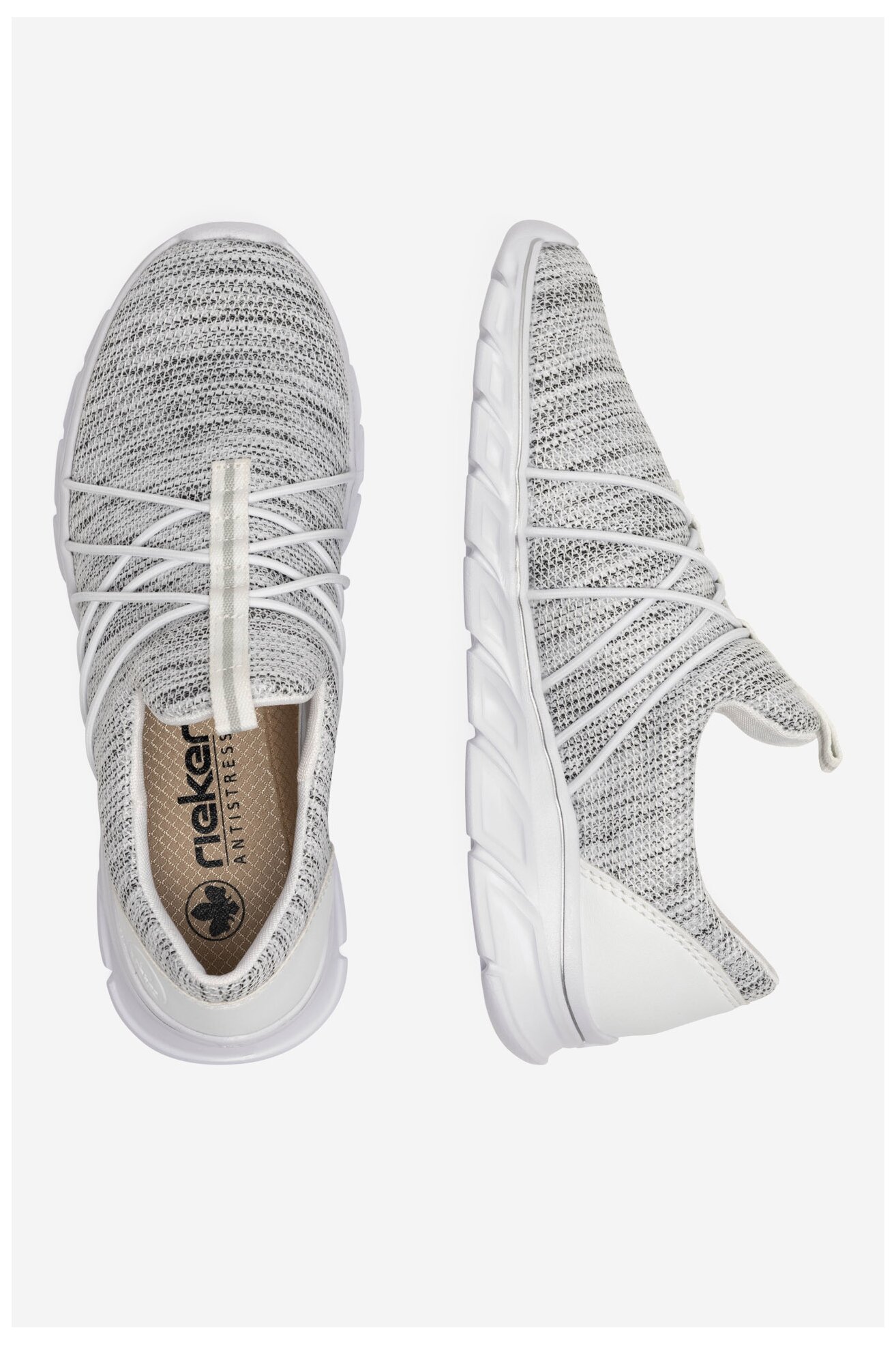 Félcipő Rieker 54071-80 SZÜRKE