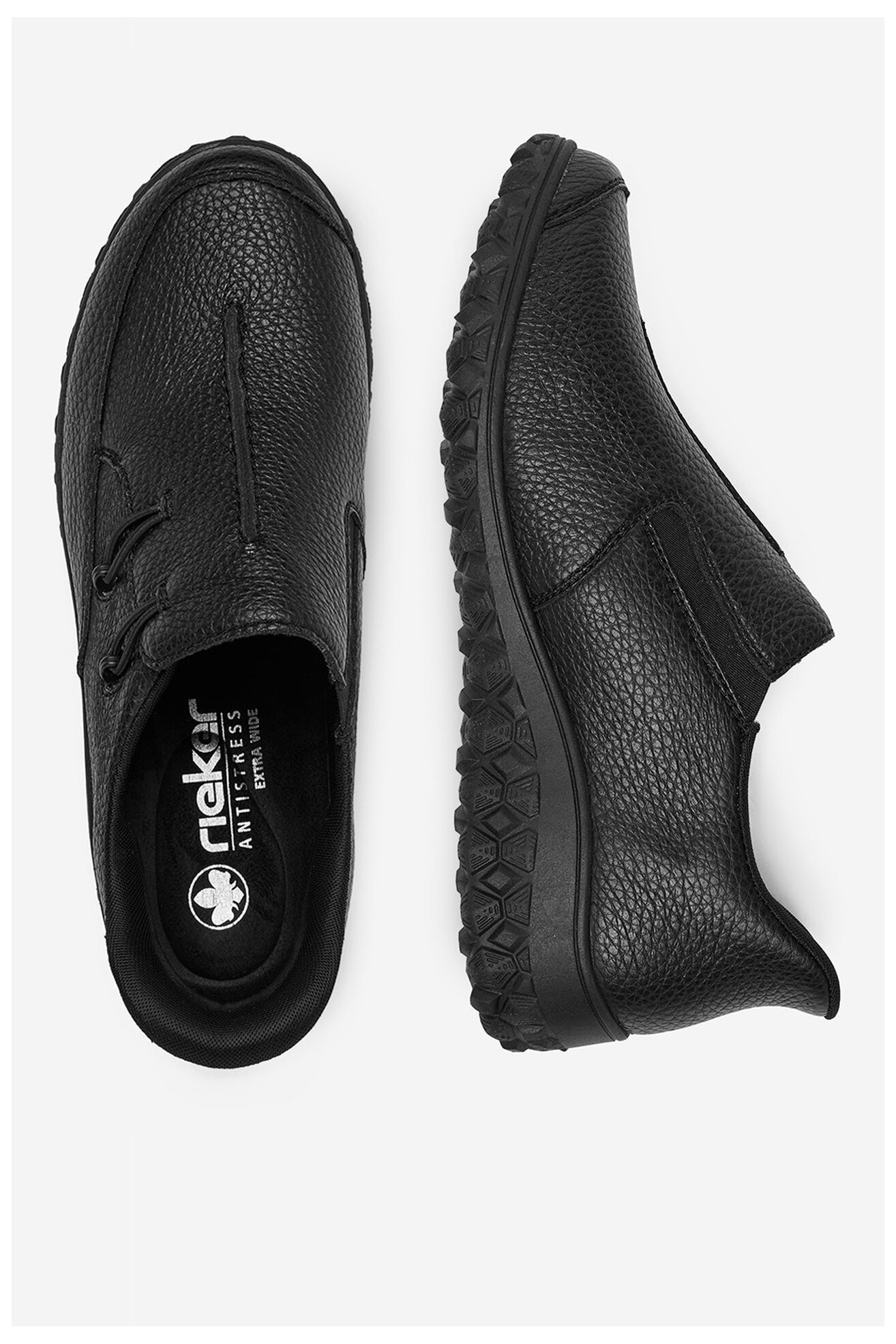 Półbuty Rieker 59559-00 Czarny