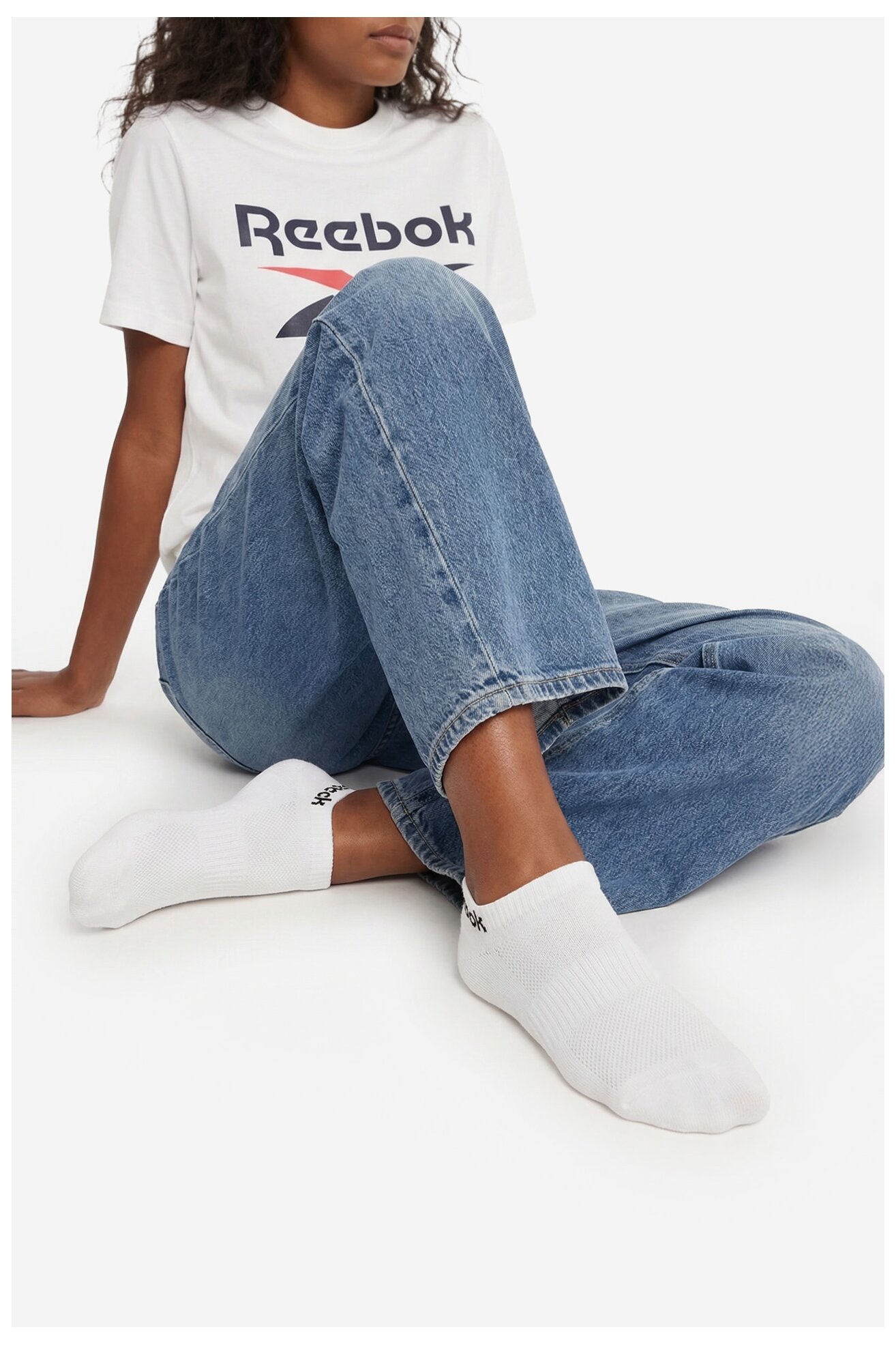 Skarpetki Reebok R0356-SS24 (3-PACK) Biały