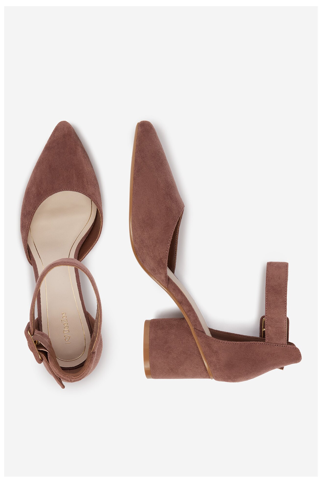 Körömcipő DeeZee CEO-112233 VILÁGOSBORDÓ