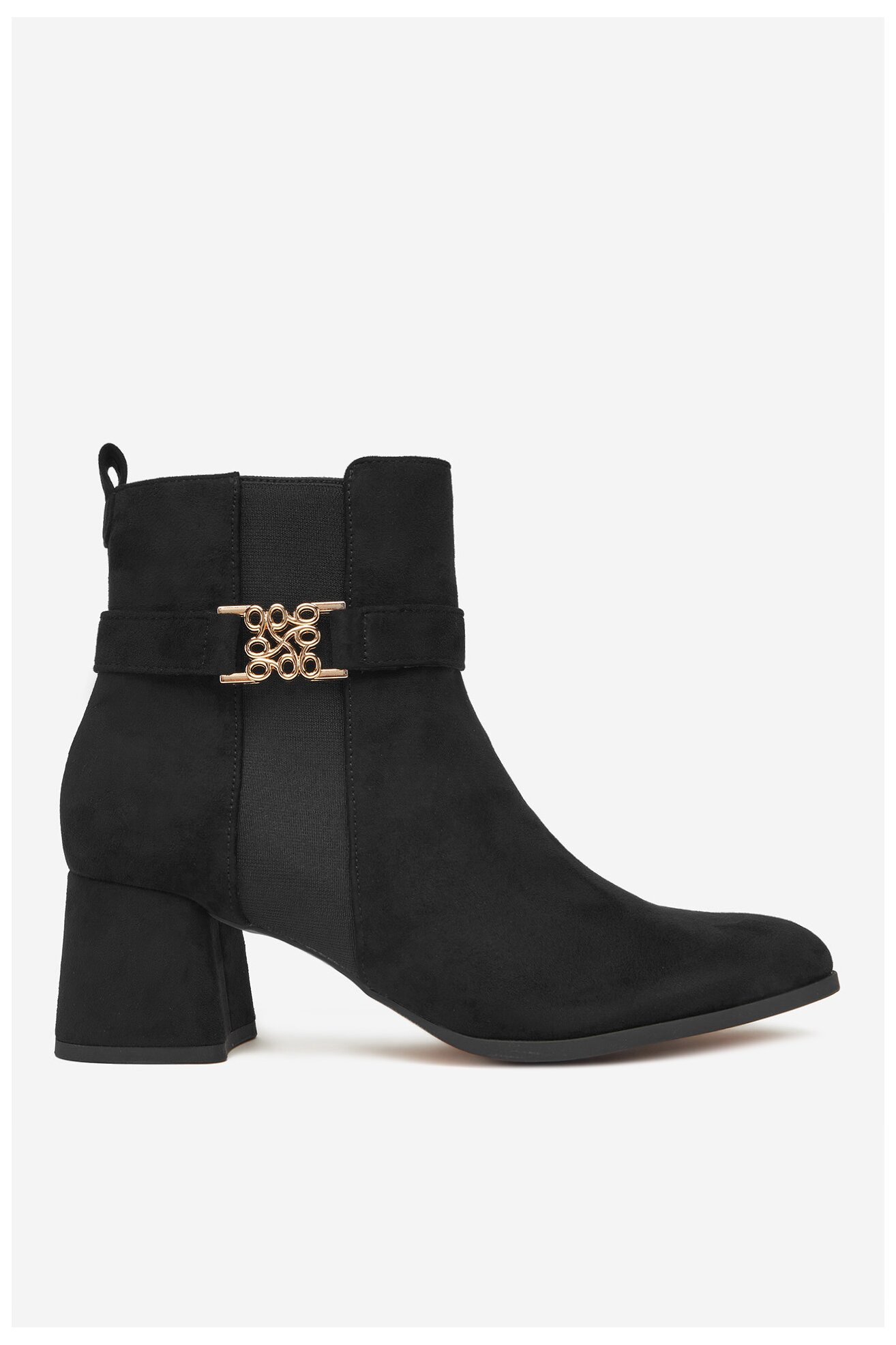 Kotníková obuv NINE WEST CEO-NIBAL-01 ČERNÁ