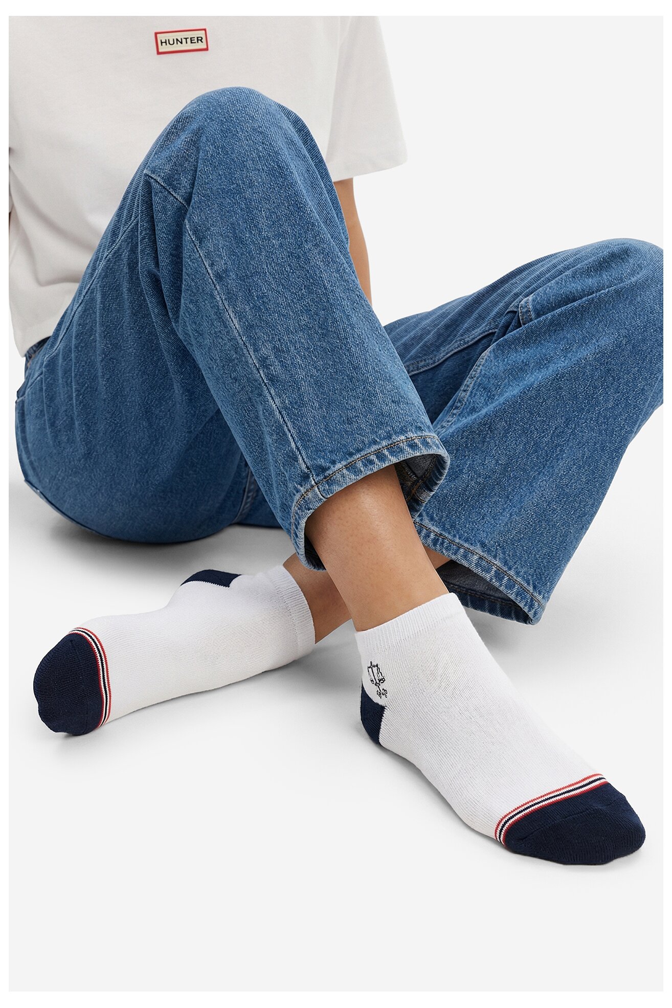 Zokni HUNTER AS_HUNTER_01S_SS25 (3-PACK) KÉK