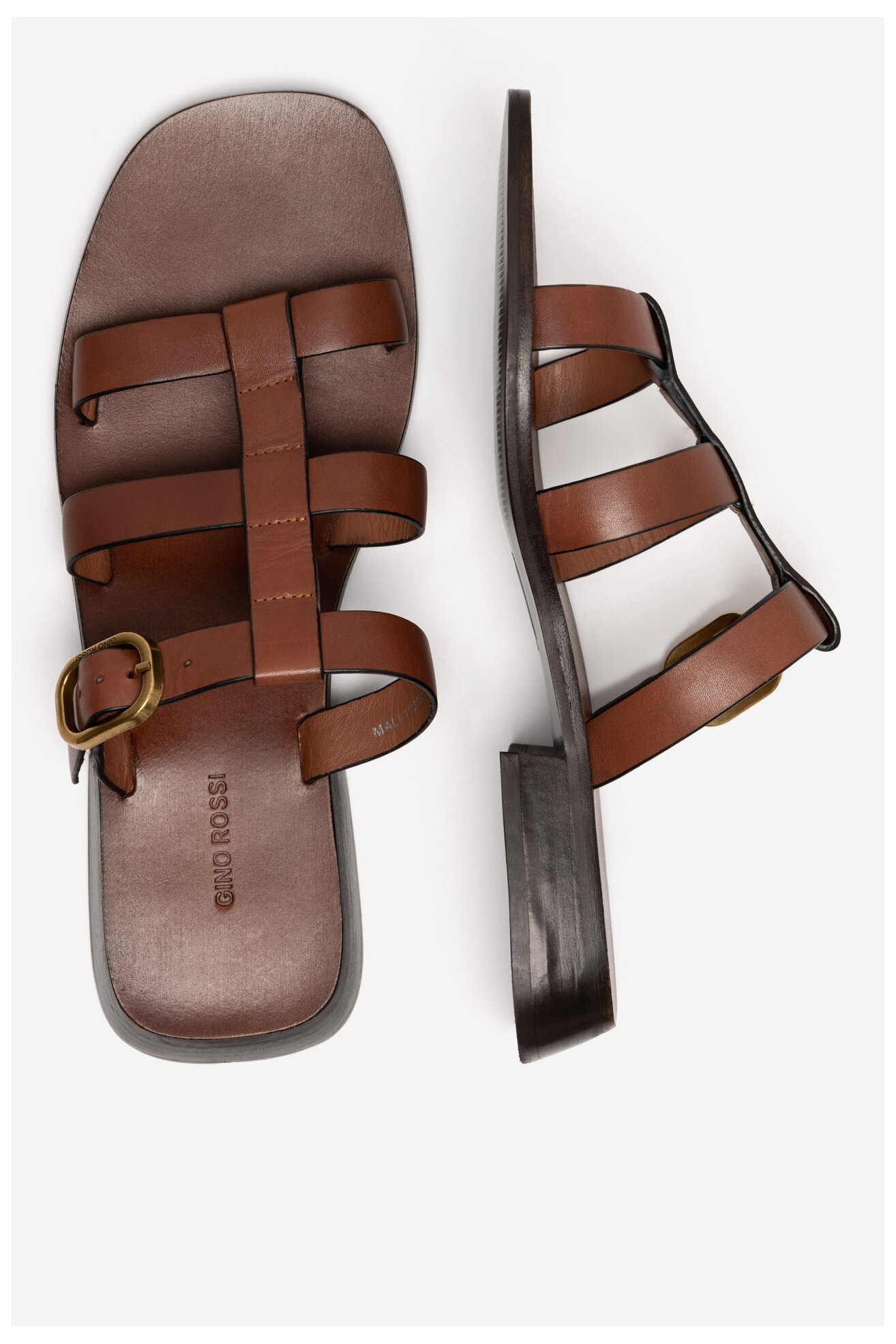 Шльопанець Gino Rossi MALI-112791 ВЕРБЛЮЖИЙ