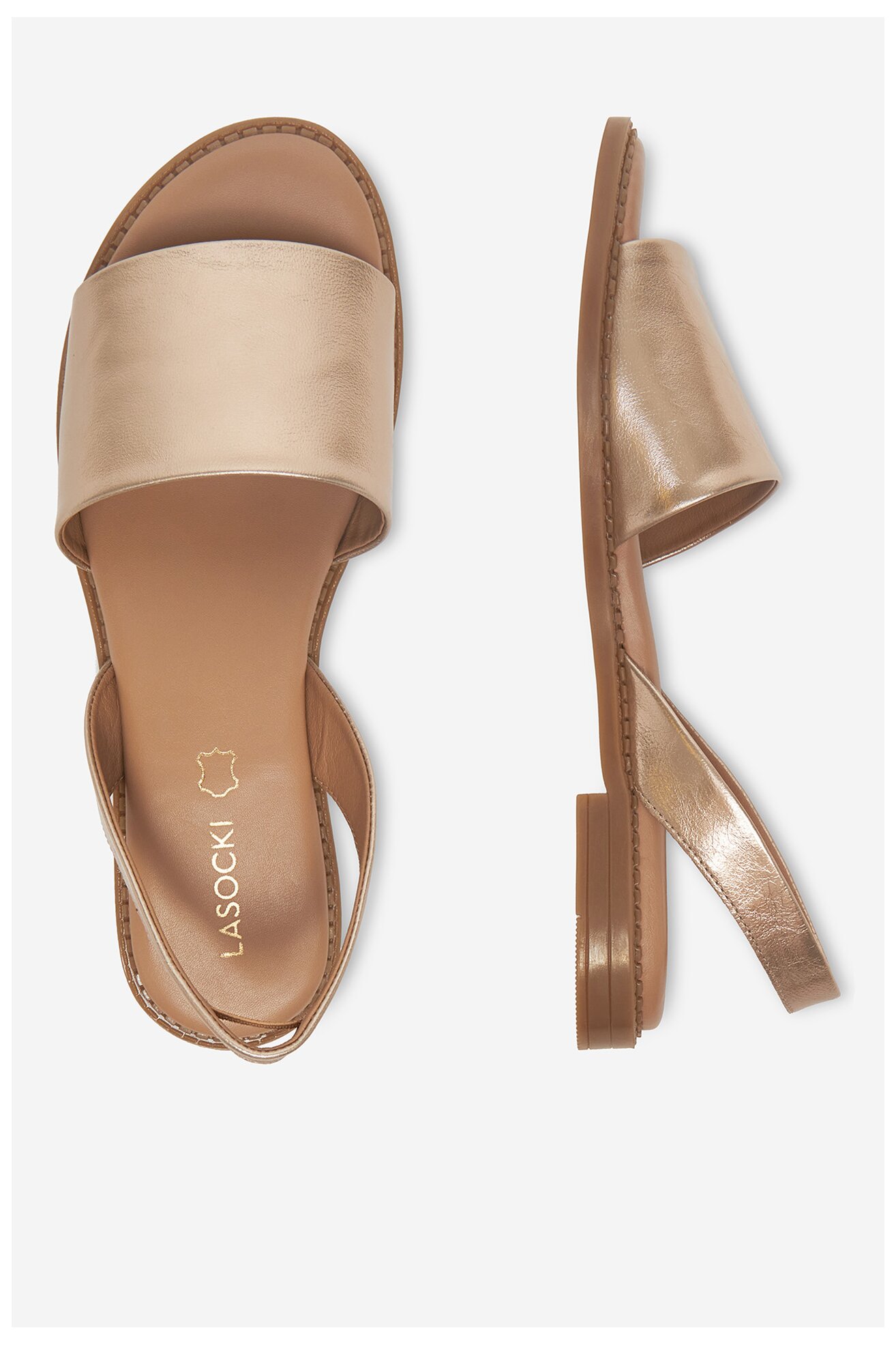 Sandały Lasocki EST-AFIONA-17 Złoty