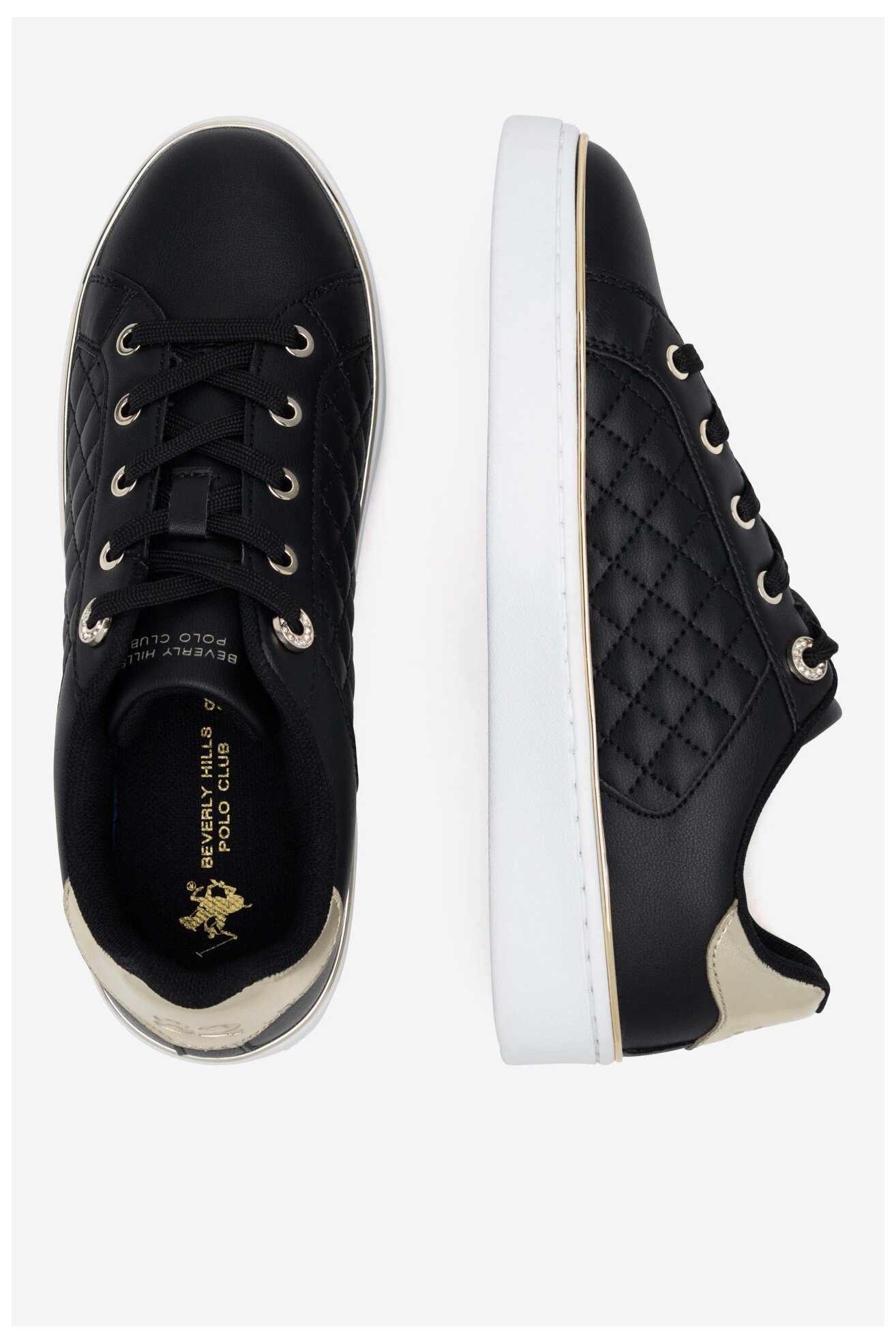 Sportovní obuv Beverly Hills Polo Club BHPCV12-493. ČERNÁ