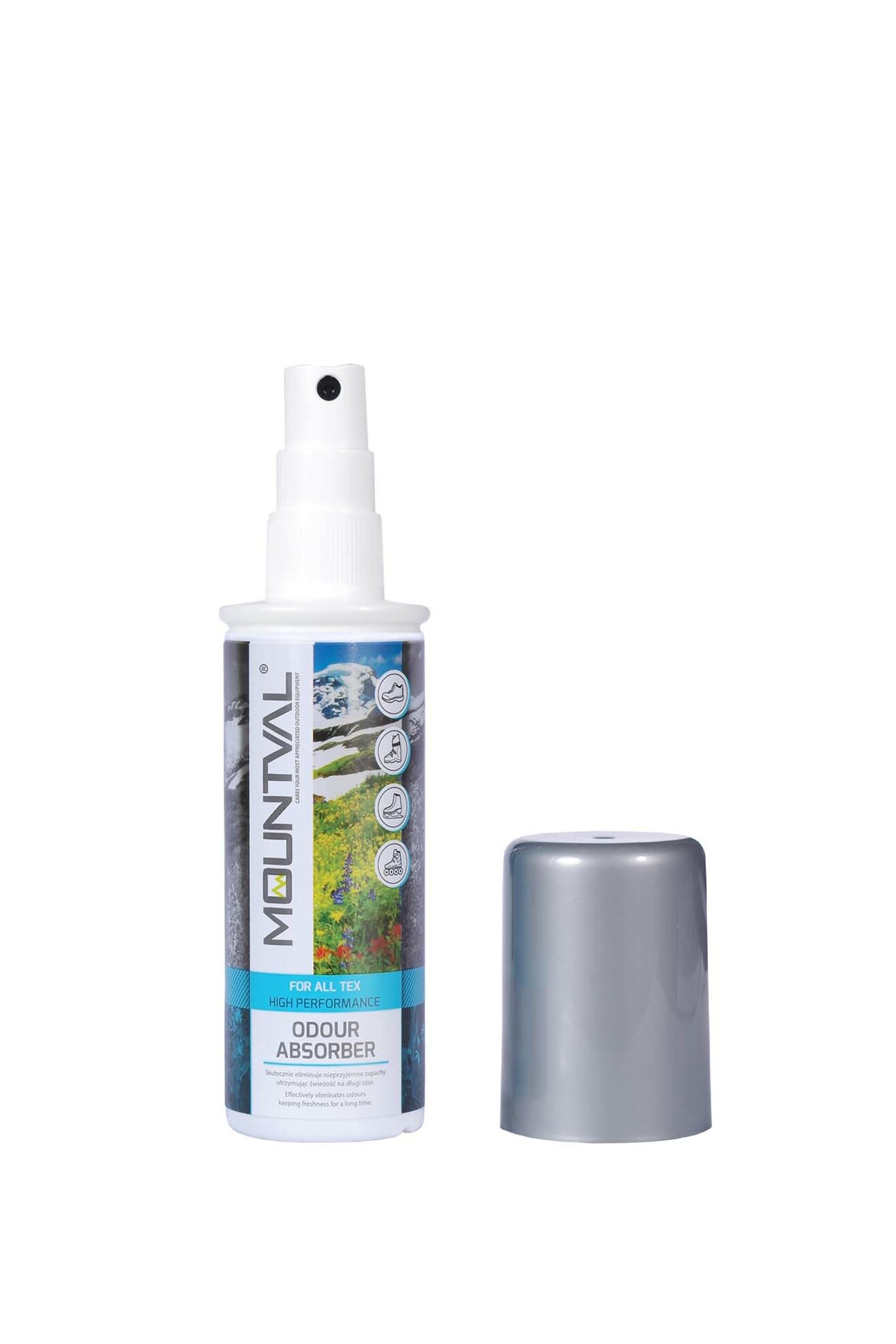 Kosmetyki do obuwia MOUNTVAL ODOUR ABSORBER 100 ml Bez Koloru -