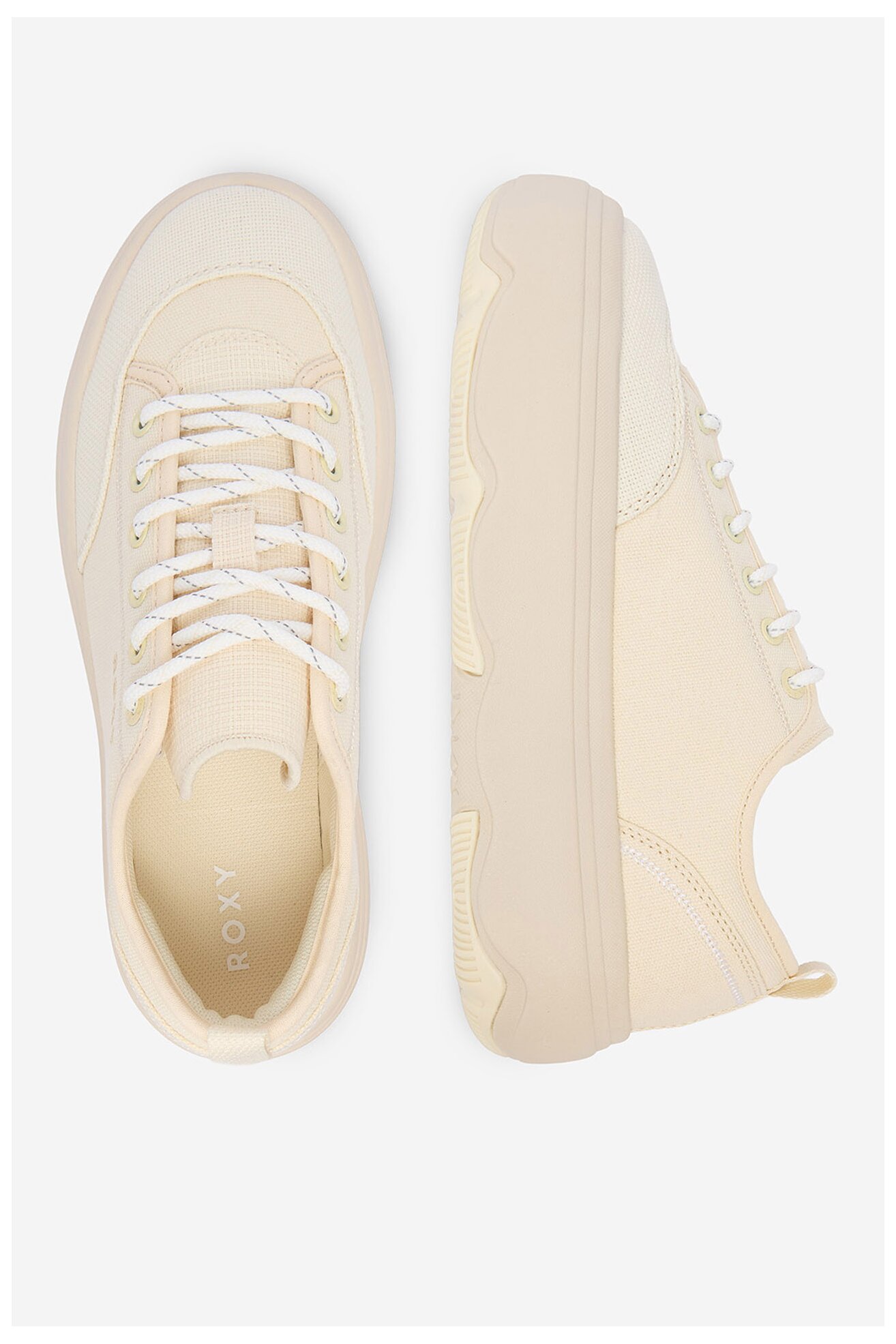 Sneakers ROXY CEOB-V12-1222 Żółty jasny