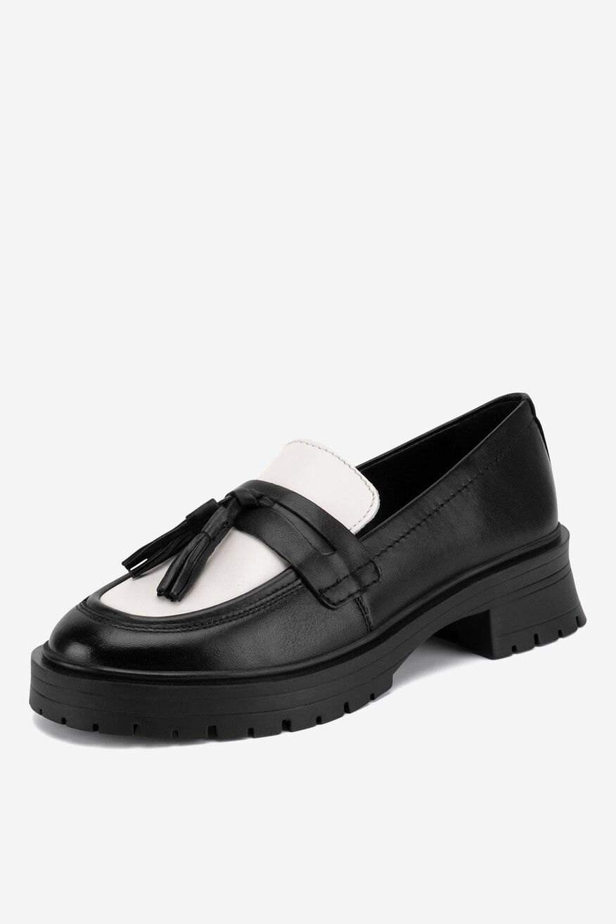 Lasocki - Loafersy skórzane - 5903419836589