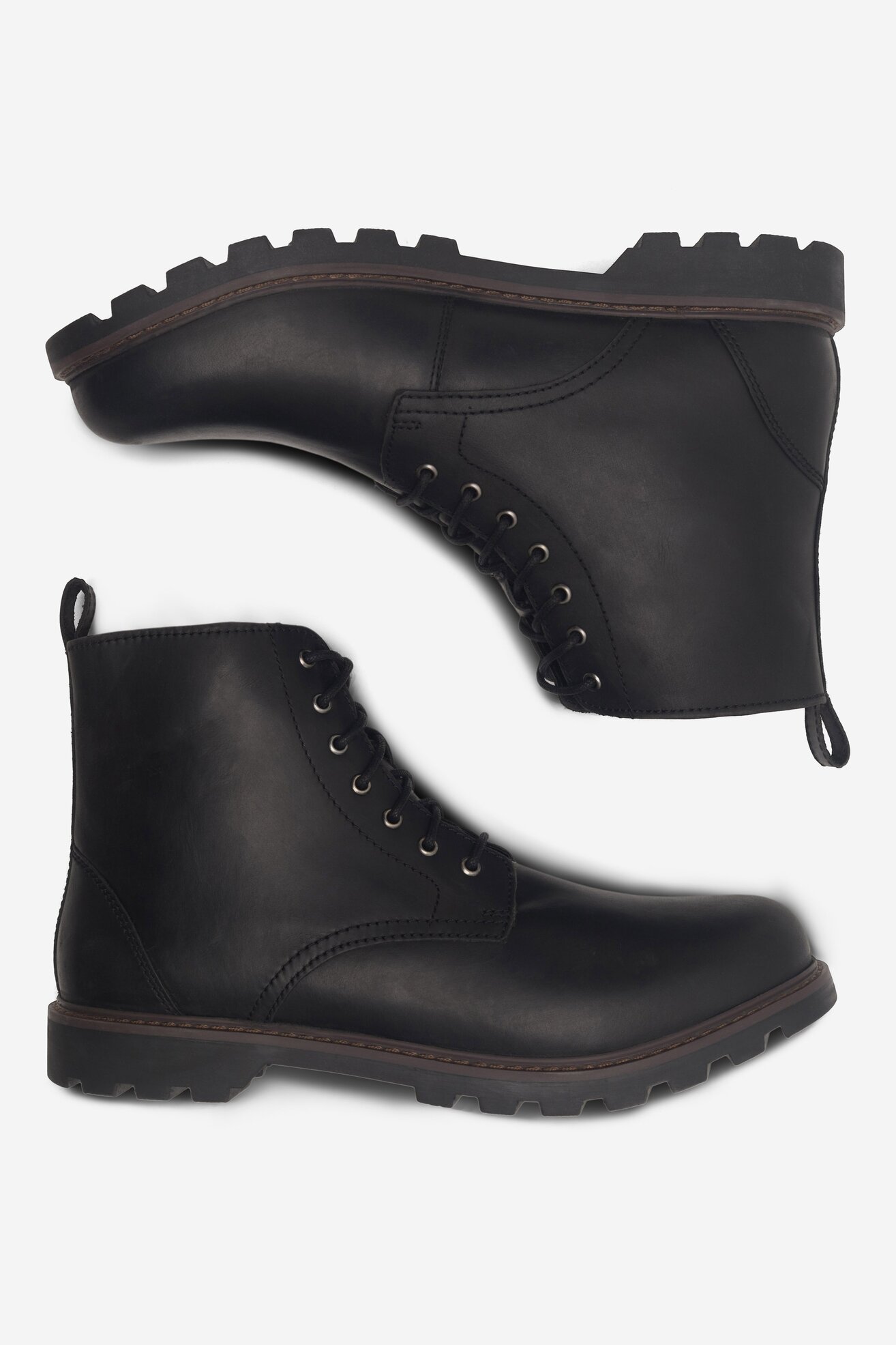 Šněrovací vyšší obuv Lasocki MANITOU-02BIG MI25 ČERNÁ