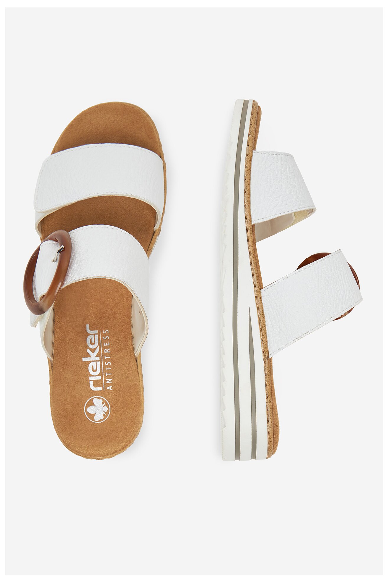 Джапанки Rieker CEO-V0692-80 БЯЛ