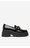 Mokaszin DeeZee 8-409-1 FEKETE