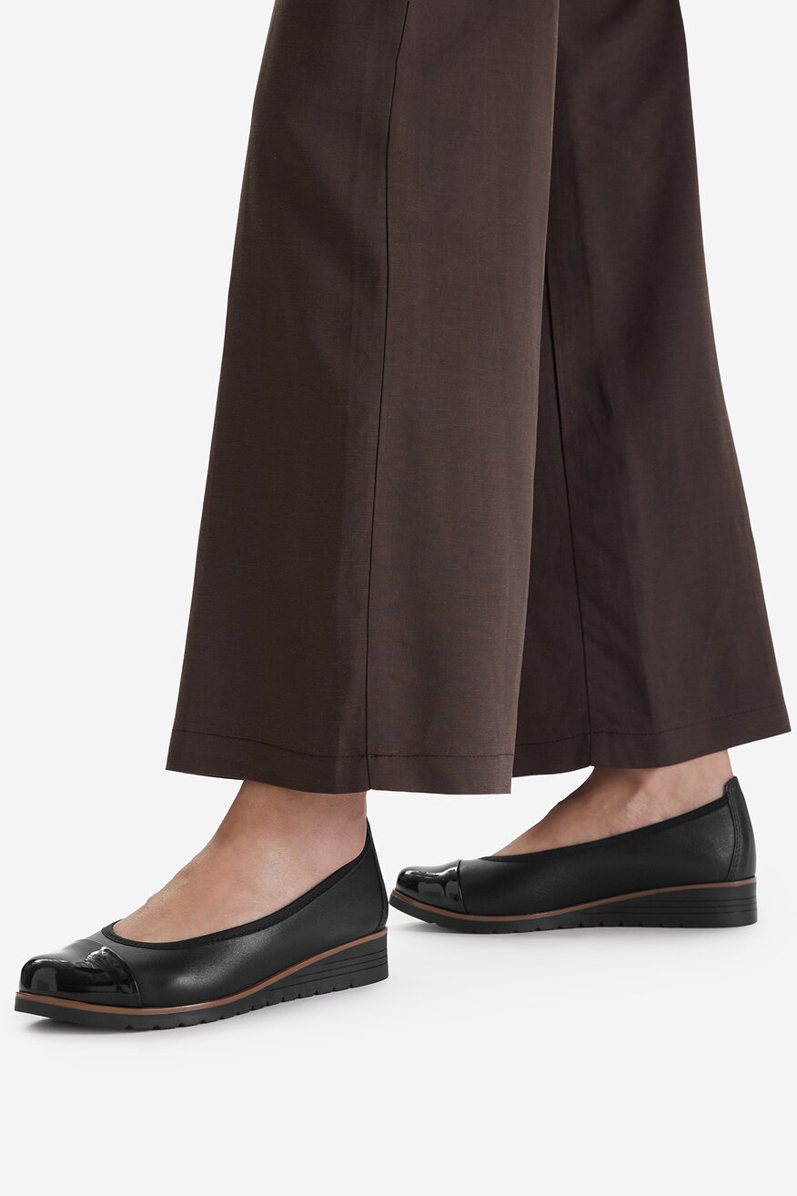 Lasocki - Baleriny skórzane - 5906751587089