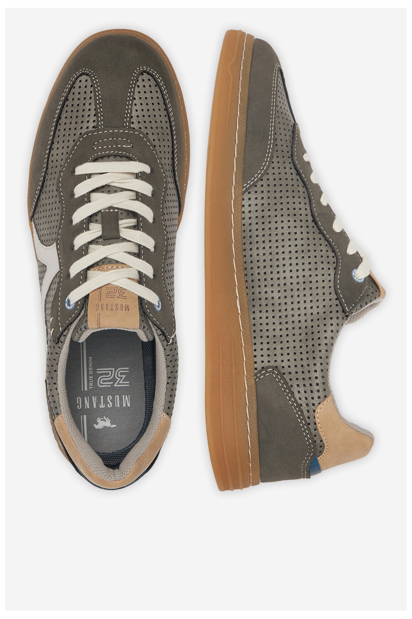 Sneakerși Mustang 4204-302 GRI