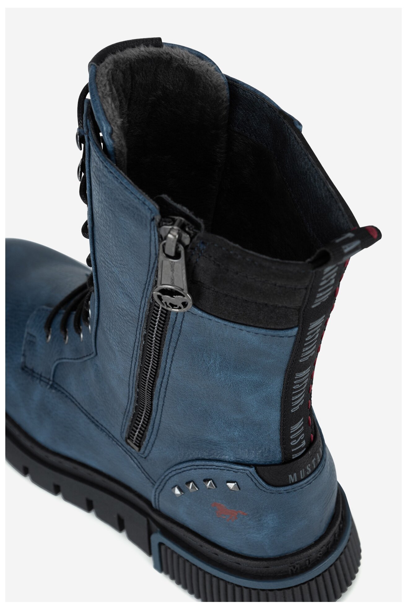 Боти Mustang 1502-503 КОБАЛТОВО СИНЬО