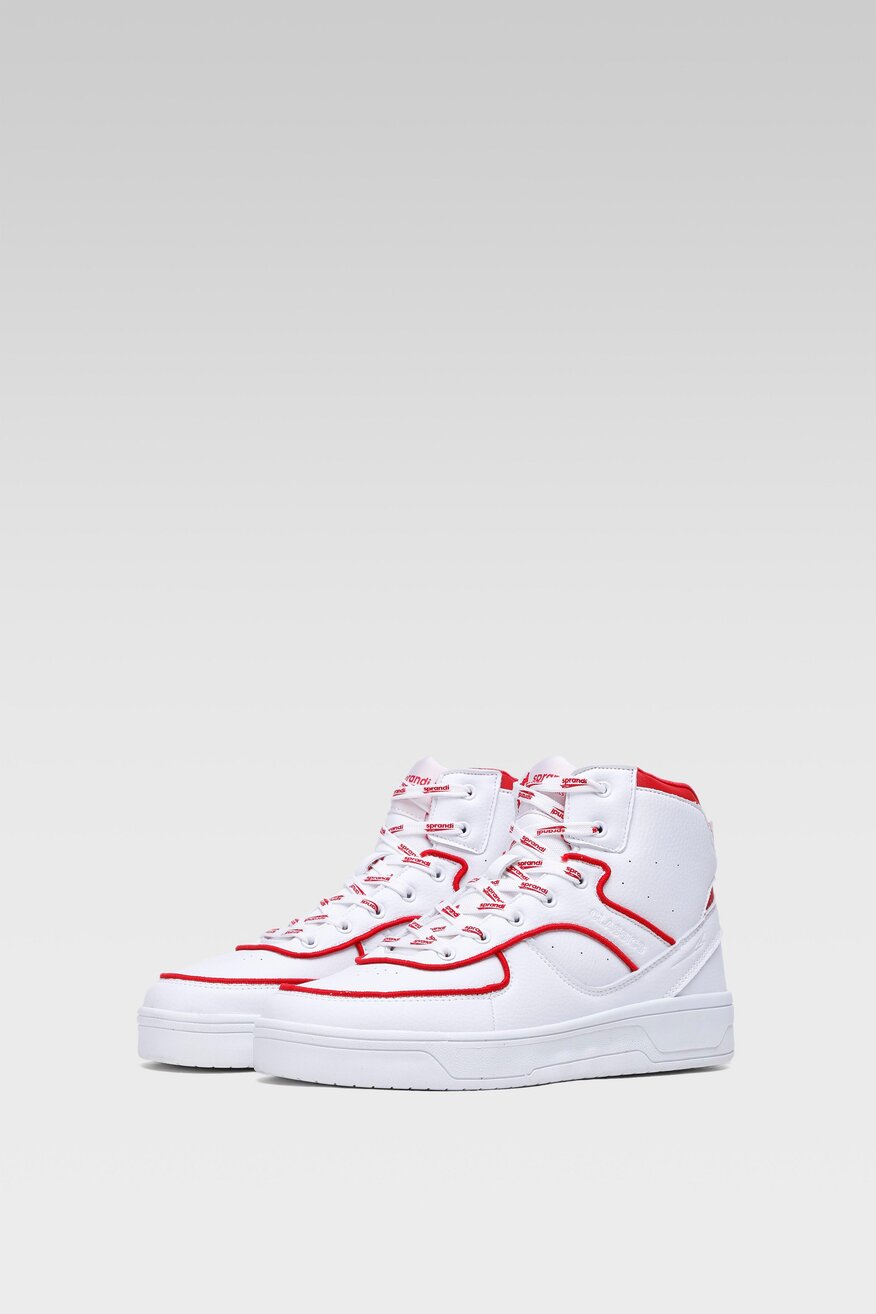 
                Sprandi - Obuwie sportowe pastelowe czerwone - 5904248795962