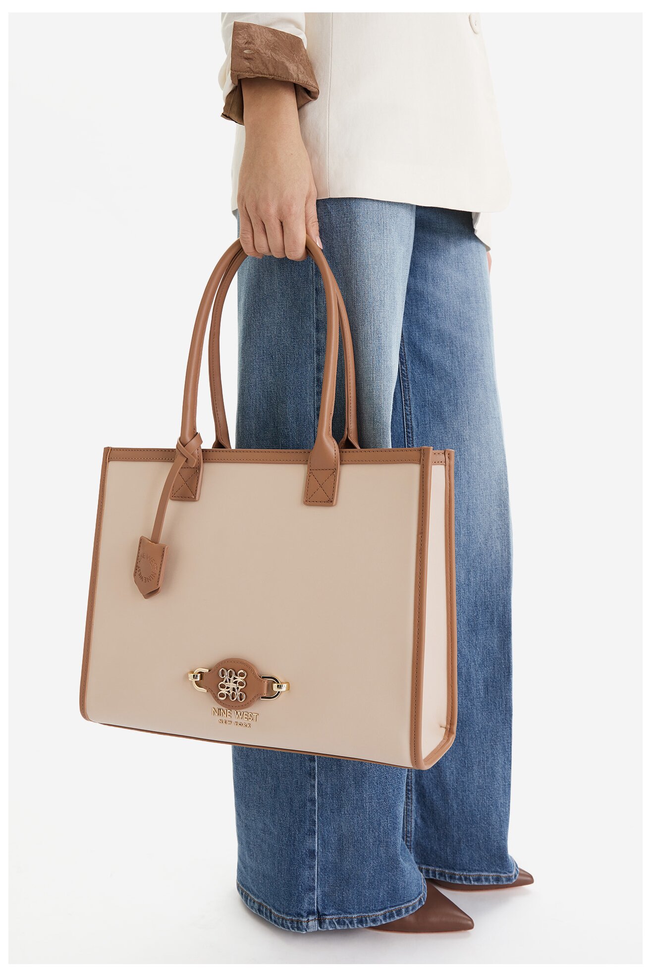 Torebka NINE WEST EO-MULBERRY GRACE-LDA8450 Beżowy