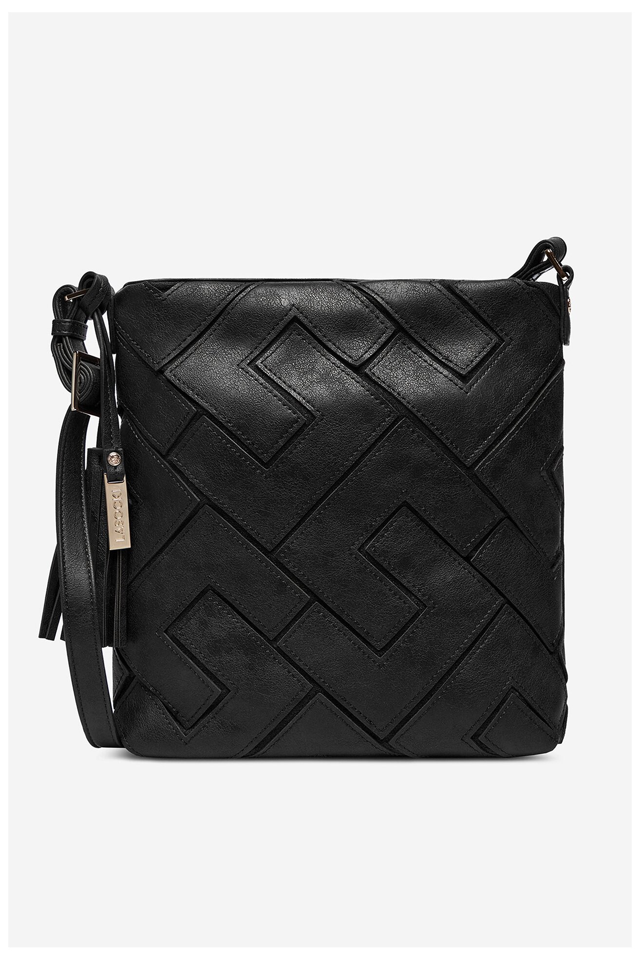 Kézitáska Lasocki C-MLP-E-024-05 FEKETE