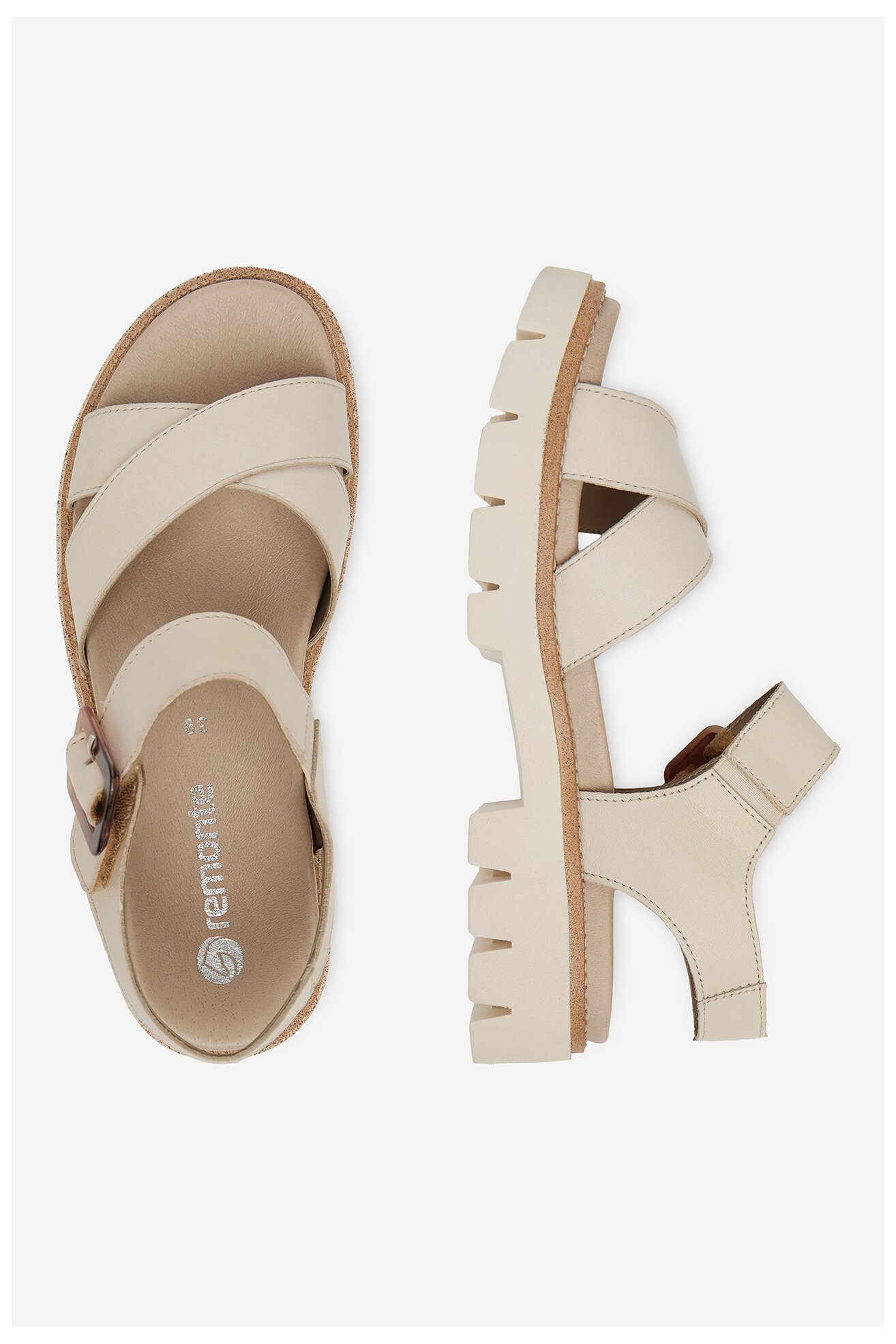 Сандали Remonte D7950-60 СЛОНОВА КОСТ