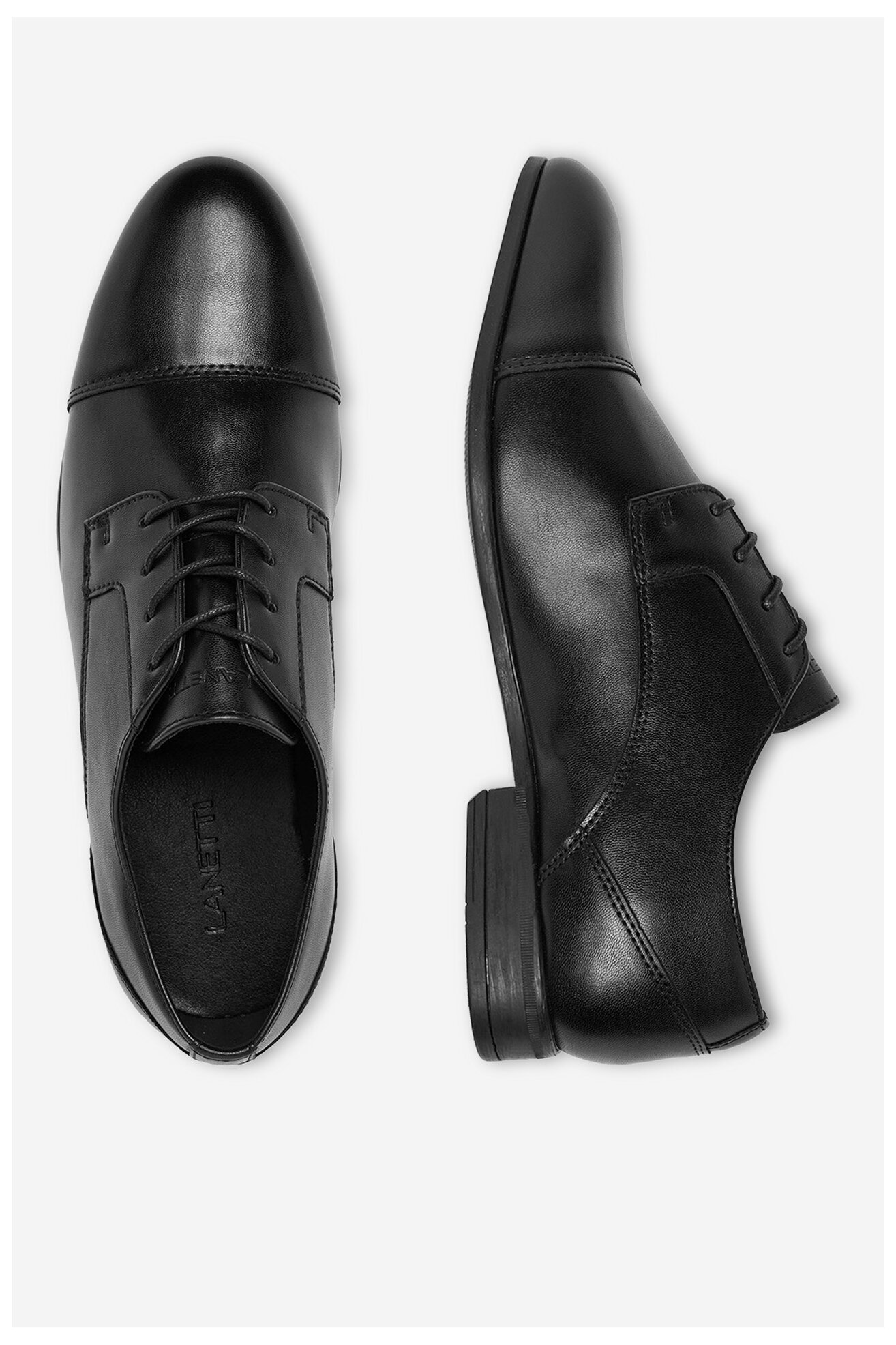 Напівчеревик Lanetti CEO-VIGO-13 MBS ЧОРНИЙ